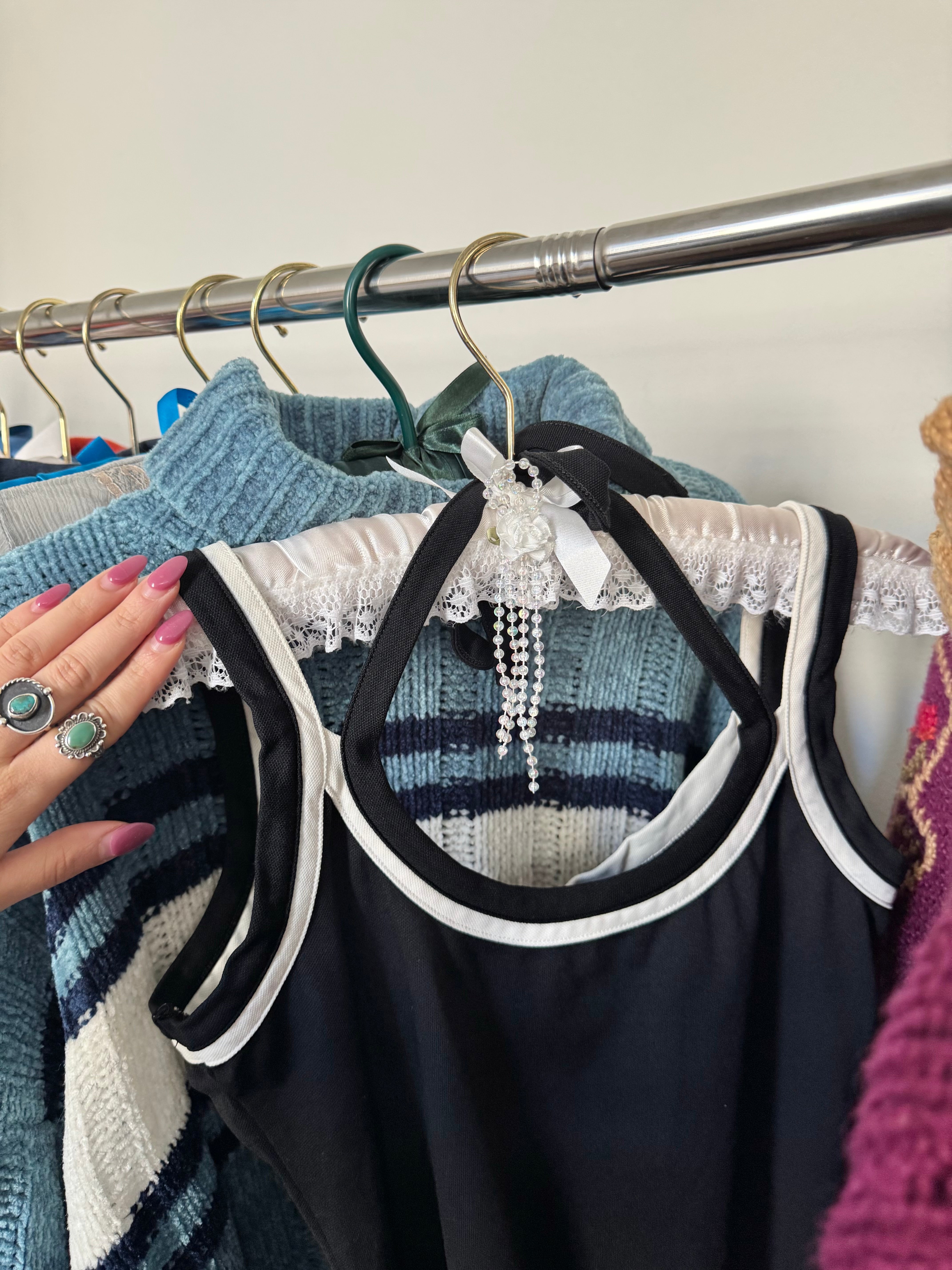 Moncler Contrast Tie Camisole (M)