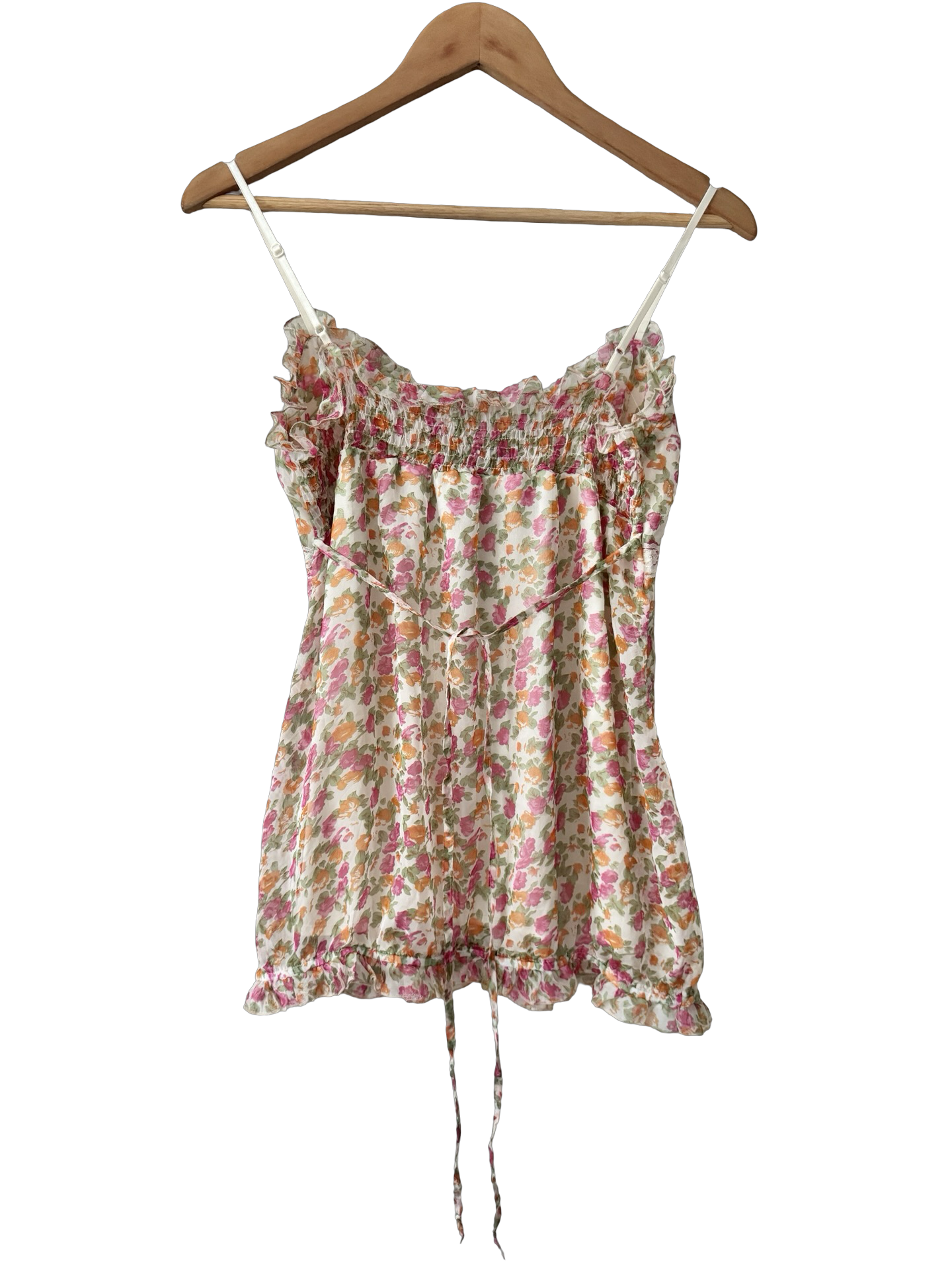 Vintage Bozzolo Y2K Secret Garden Babydoll Cami (M-L)