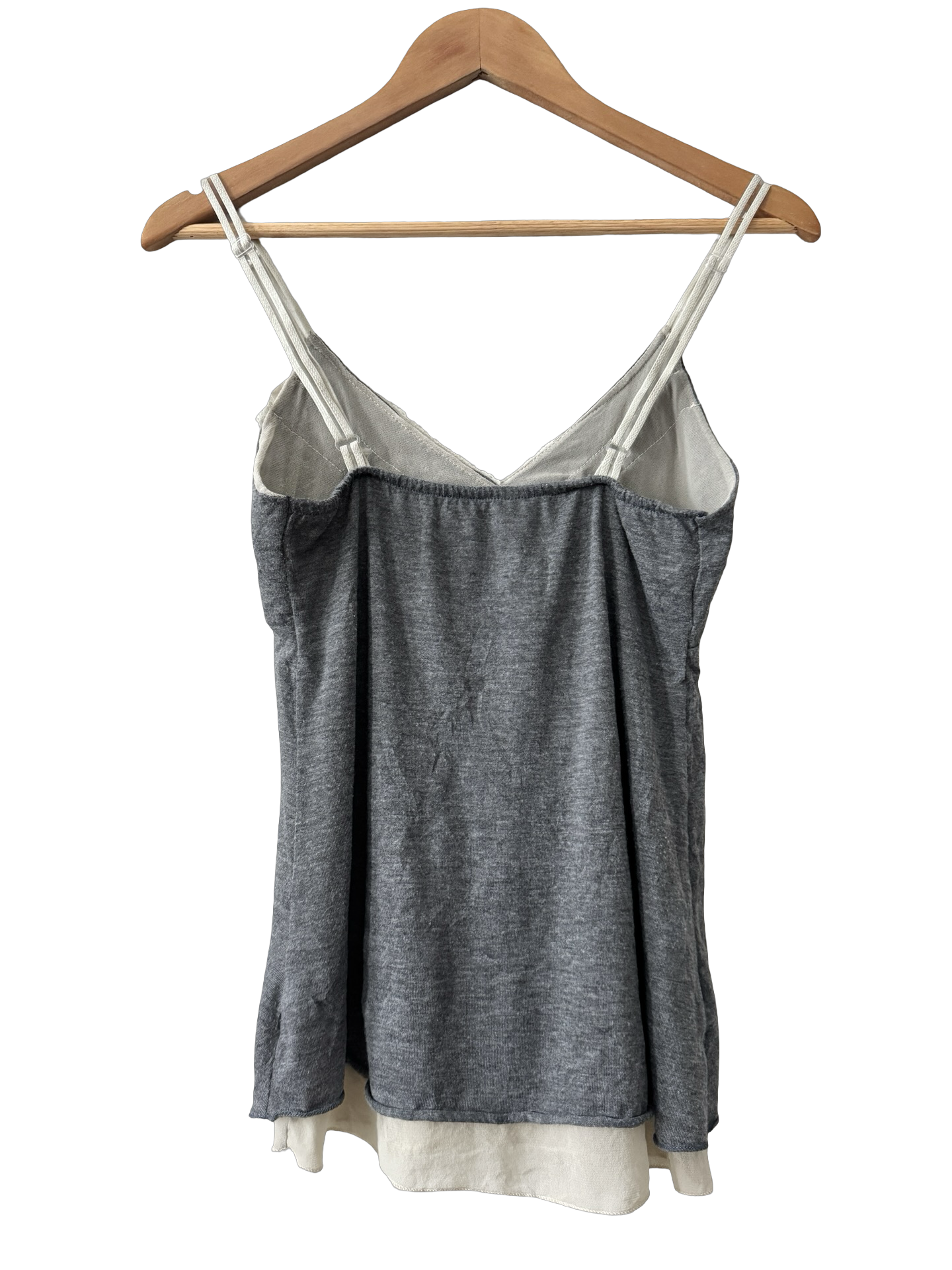 Vintage Y2K Heather Lace Layered Cami (S/M)