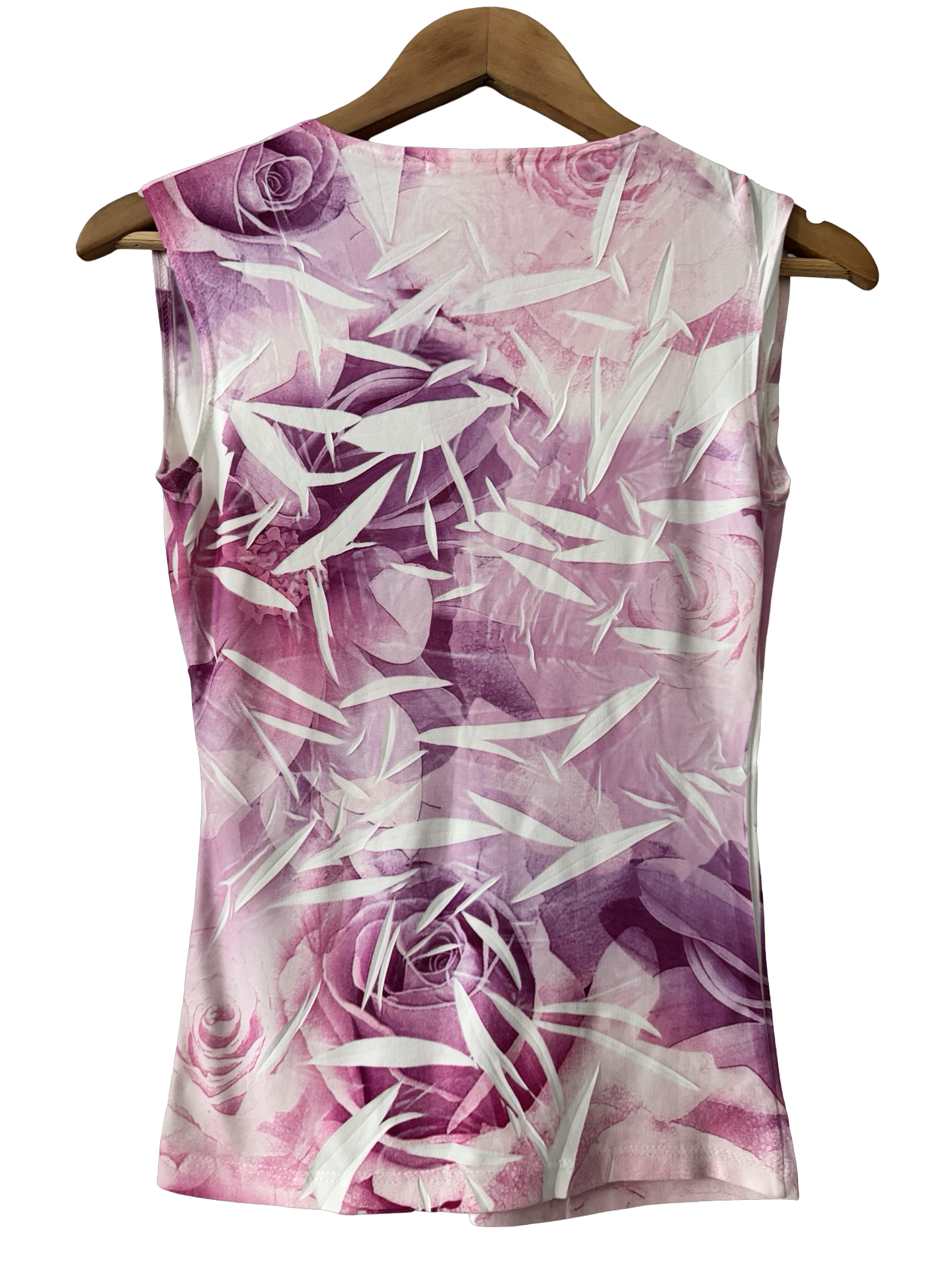 Vintage 90s Pink Mirage Plunge Top (Small/Medium)