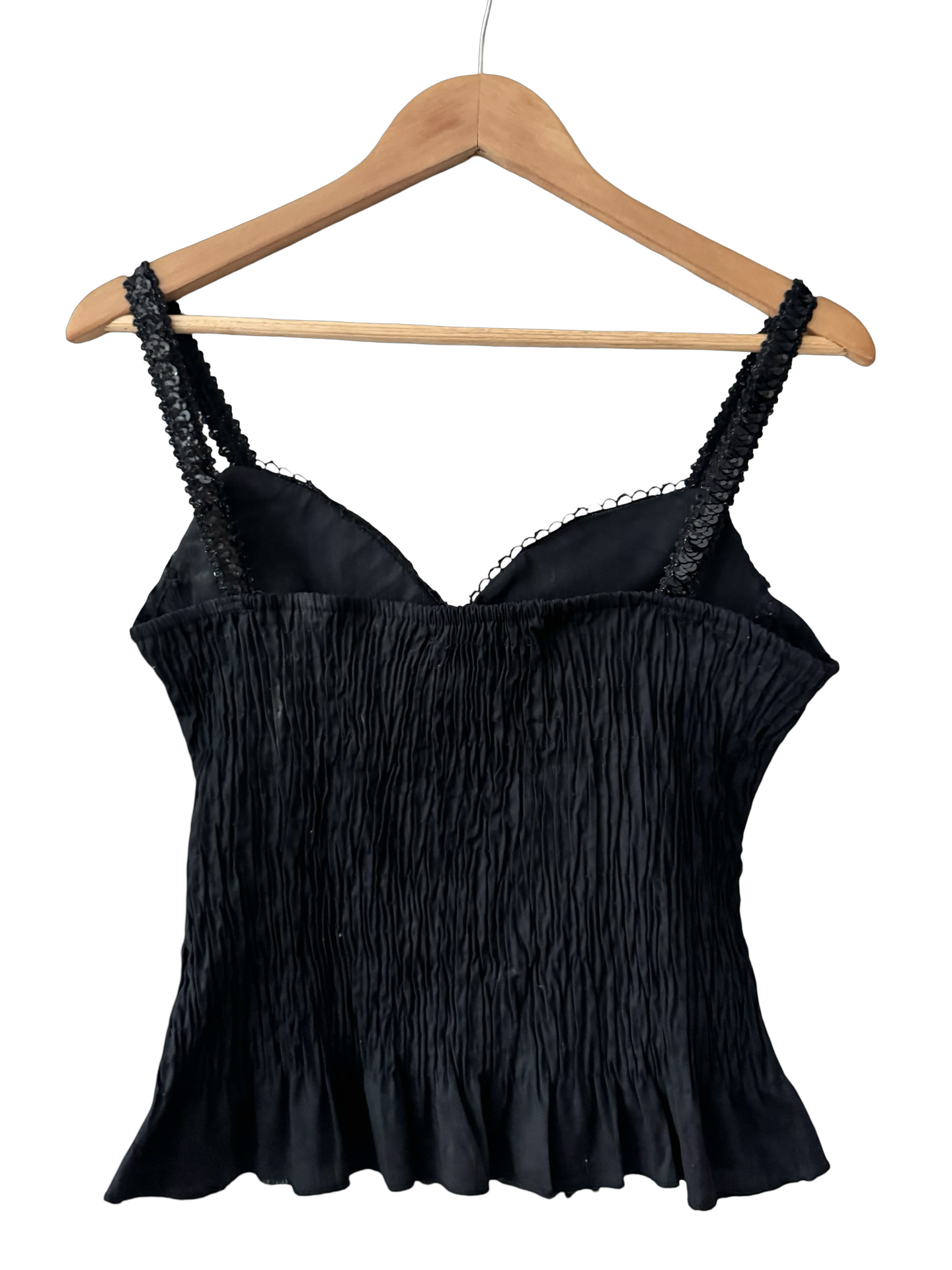 Vintage Y2K Midnight Romance Corset Top (S)