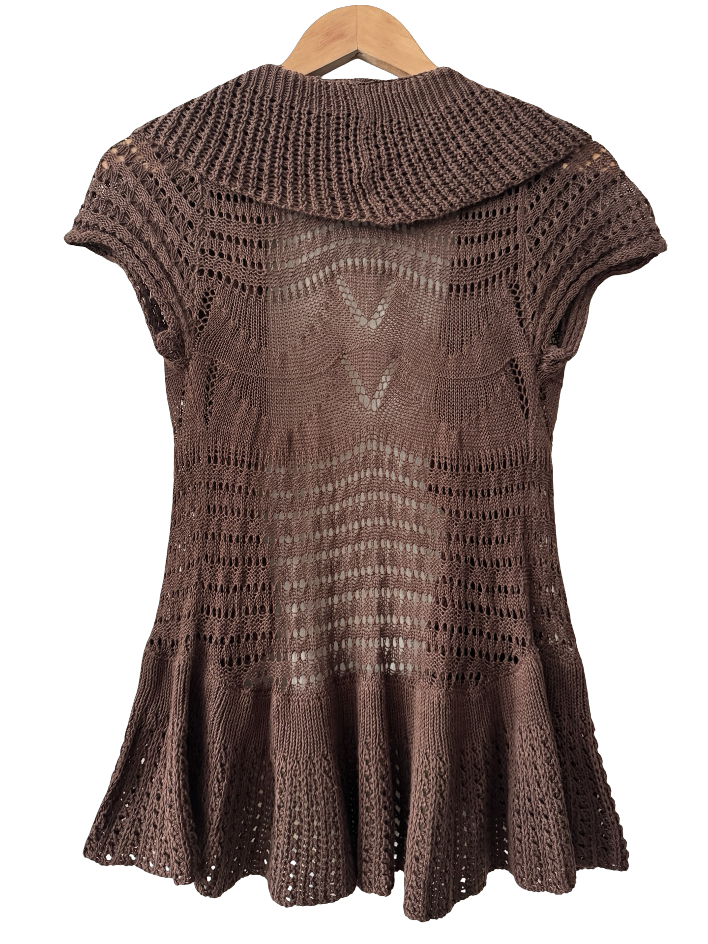 Vintage Y2K Brown Sugar Bolero (M)