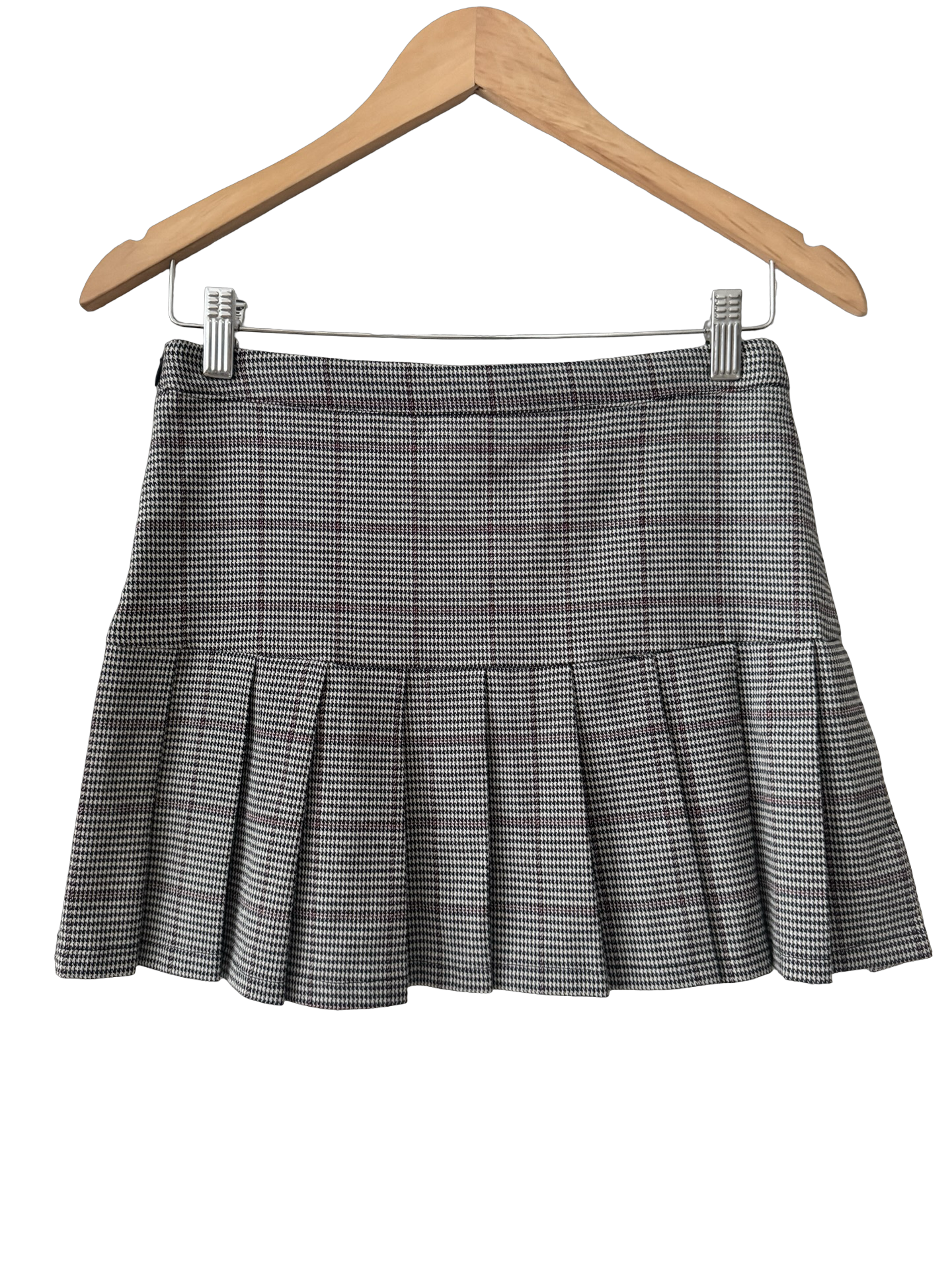 Vintage 90s French Sheragano Pleated Mini (S)