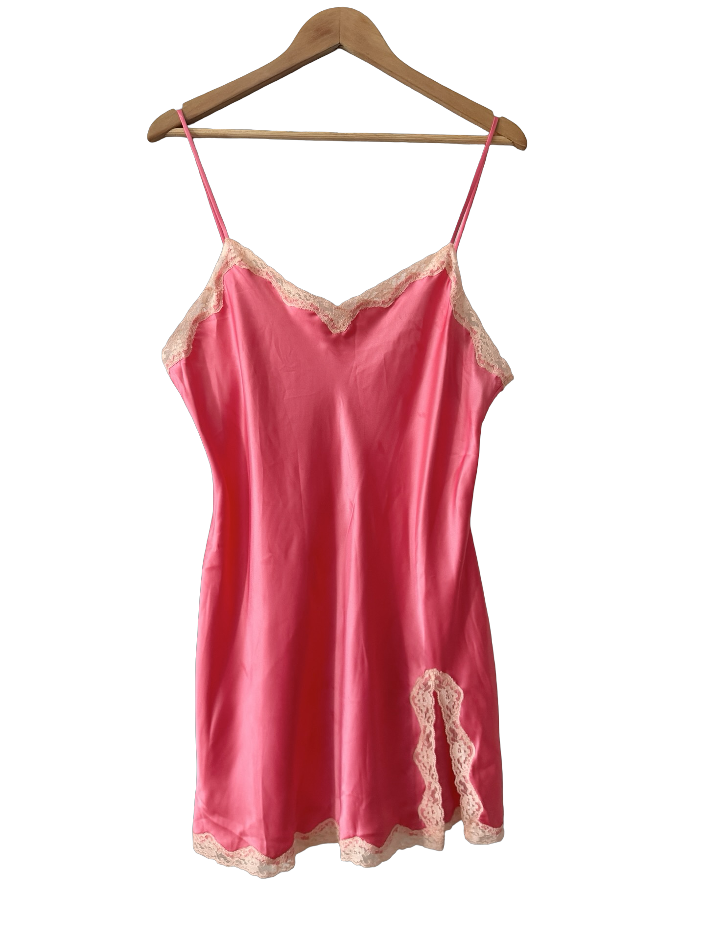 Vintage Y2K Peach Victoria's Secret Slip (M/L)