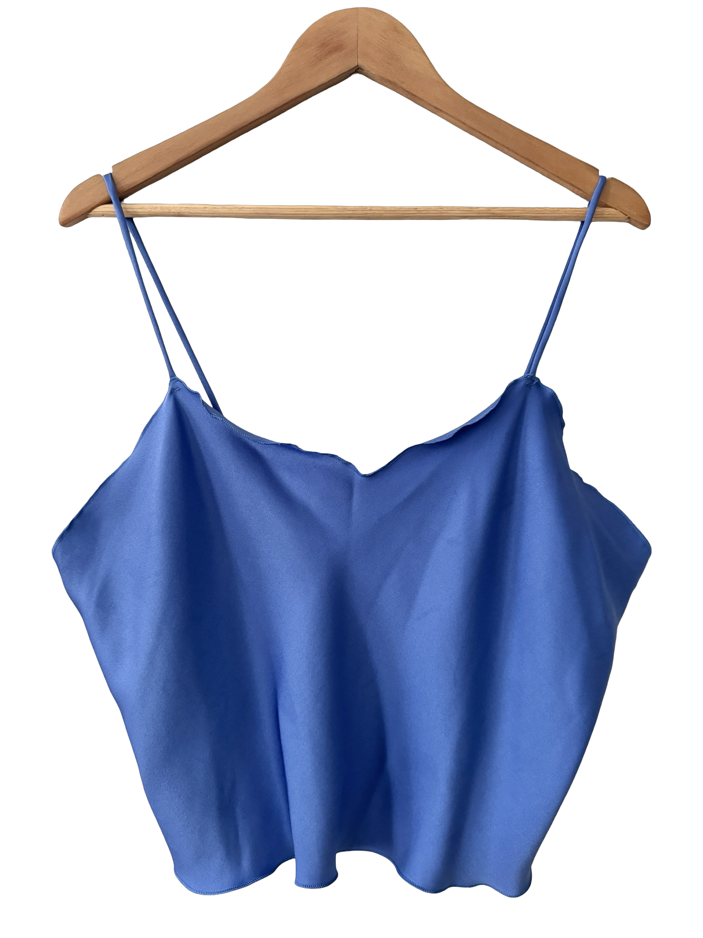 Vintage 80s Repose Cobalt Cami Top (L/XL)