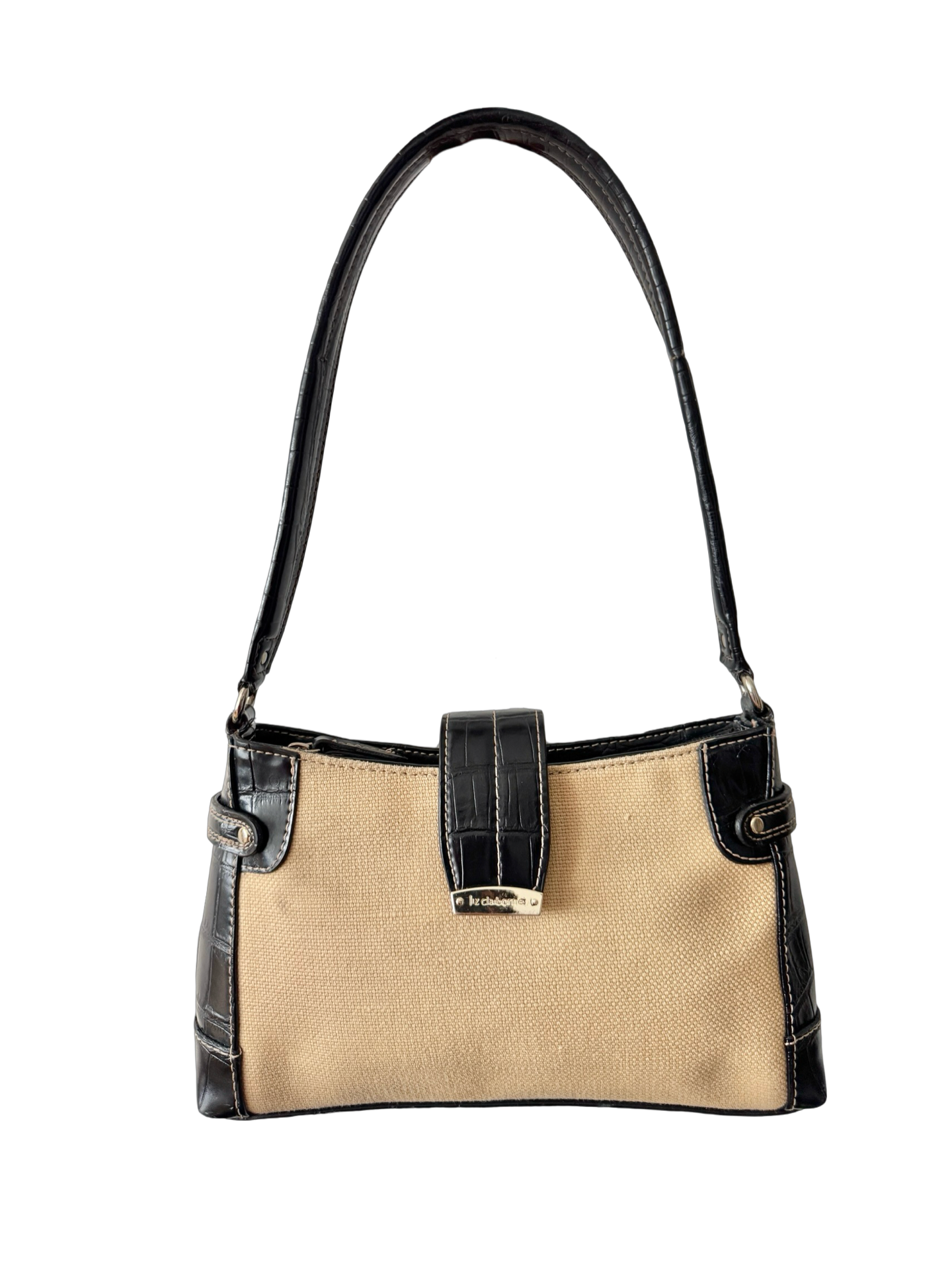 Vintage Y2K Uptown Canvas Shoulder Bag