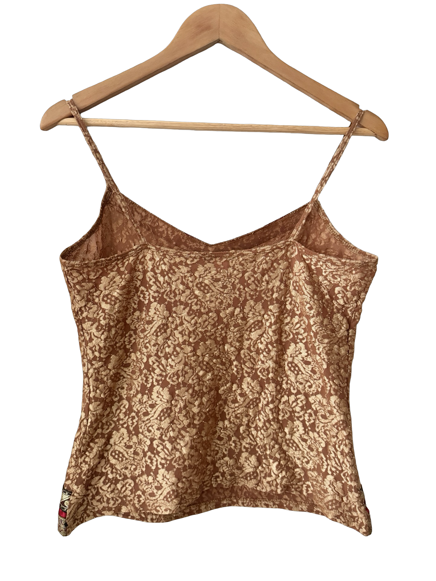 Vintage 90s Moda International Chai Lace Cami (M)