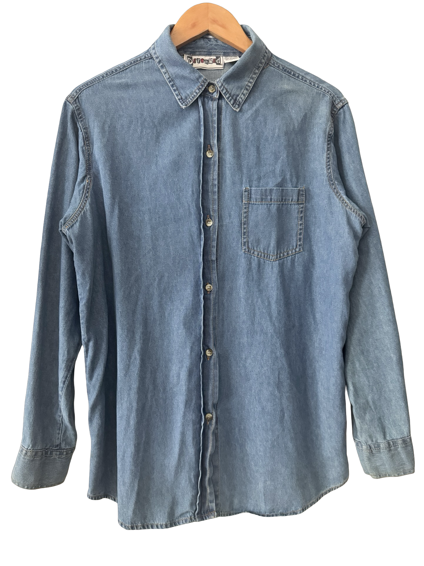 Vintage 90s Borrowed Denim Shirt (M/L)