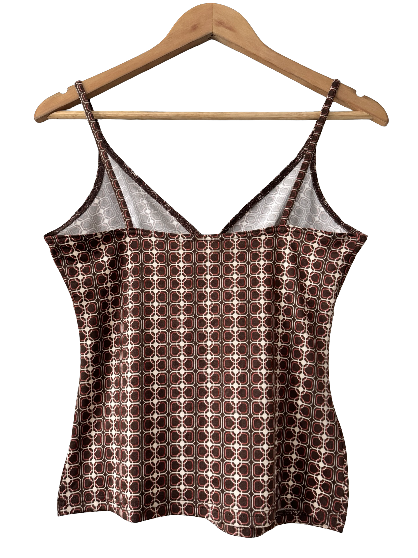 Vintage Y2K Mocha Mod Cami (S/M)