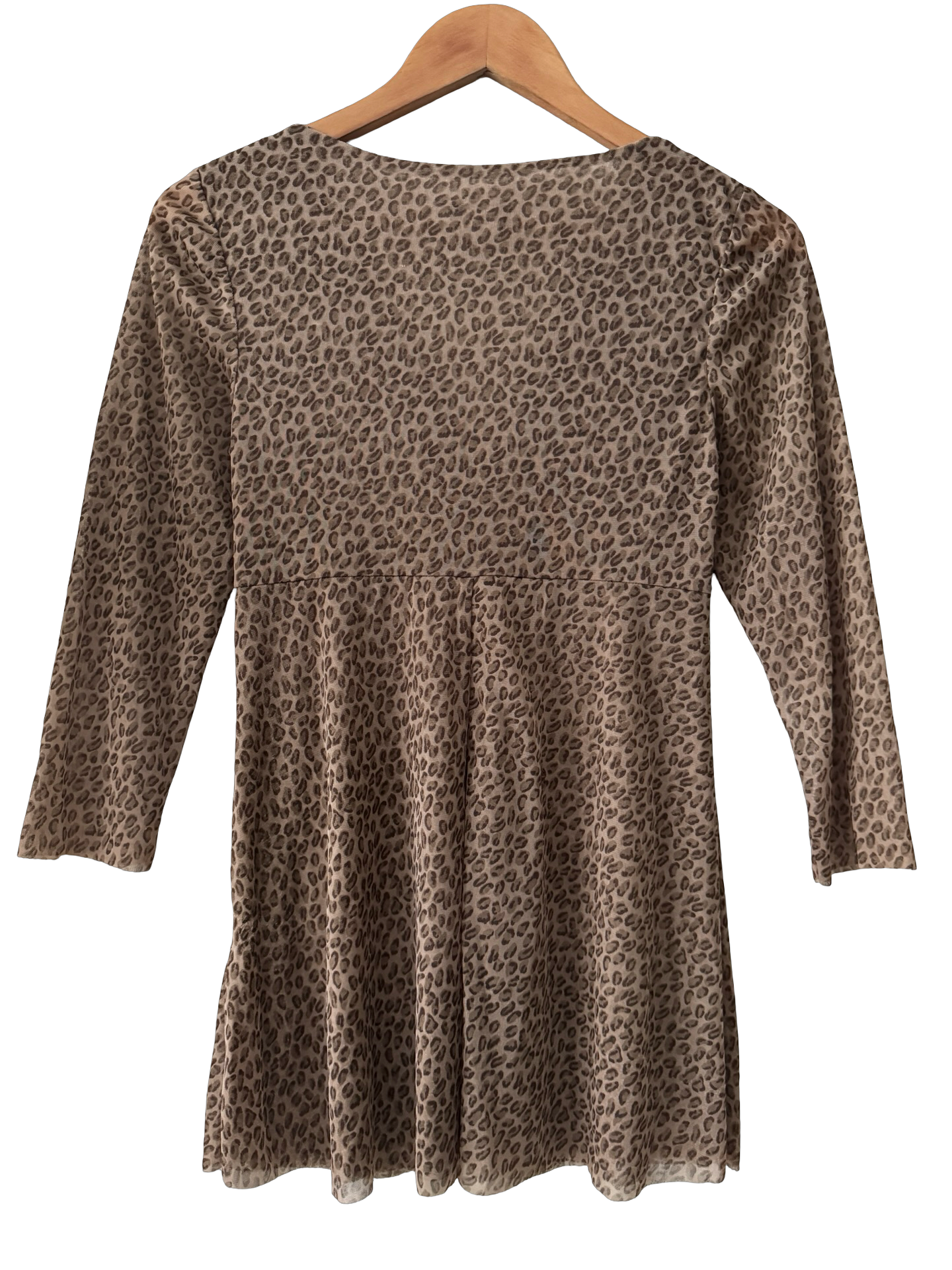 Vintage Y2K Wild Thing Cheetah Babydoll Top (M)