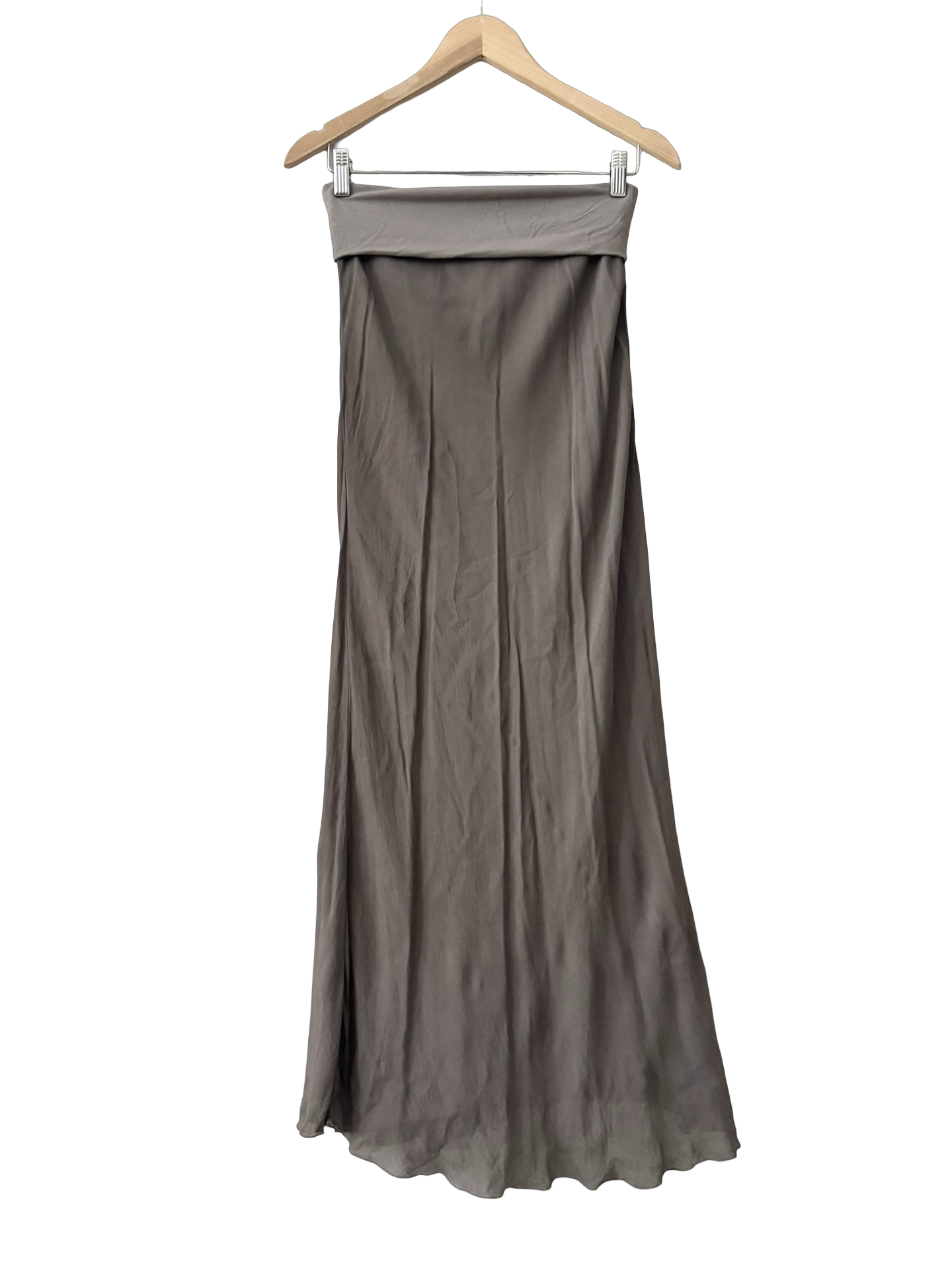 Vintage Y2K Foldover Maxi Skirt (XS)