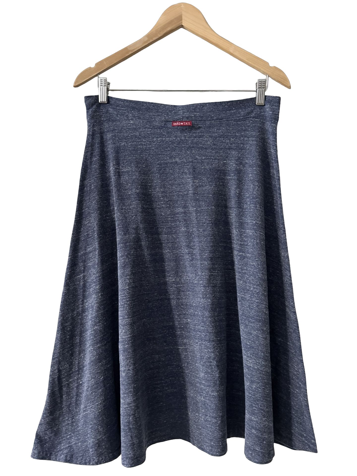 Vintage 90s Blue Hour A-Line Midi Skirt (M)