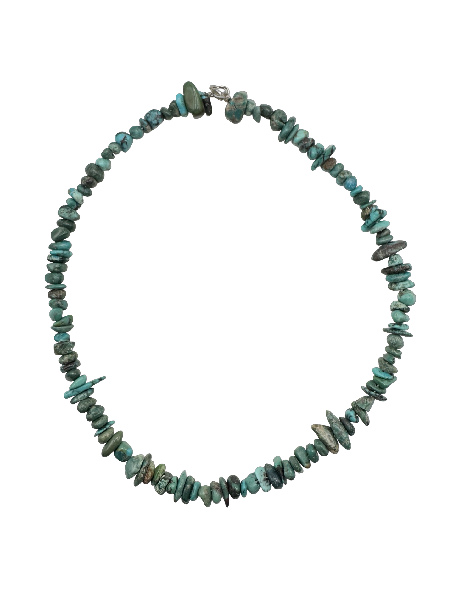 Vintage Turquoise Stone Chip Necklace