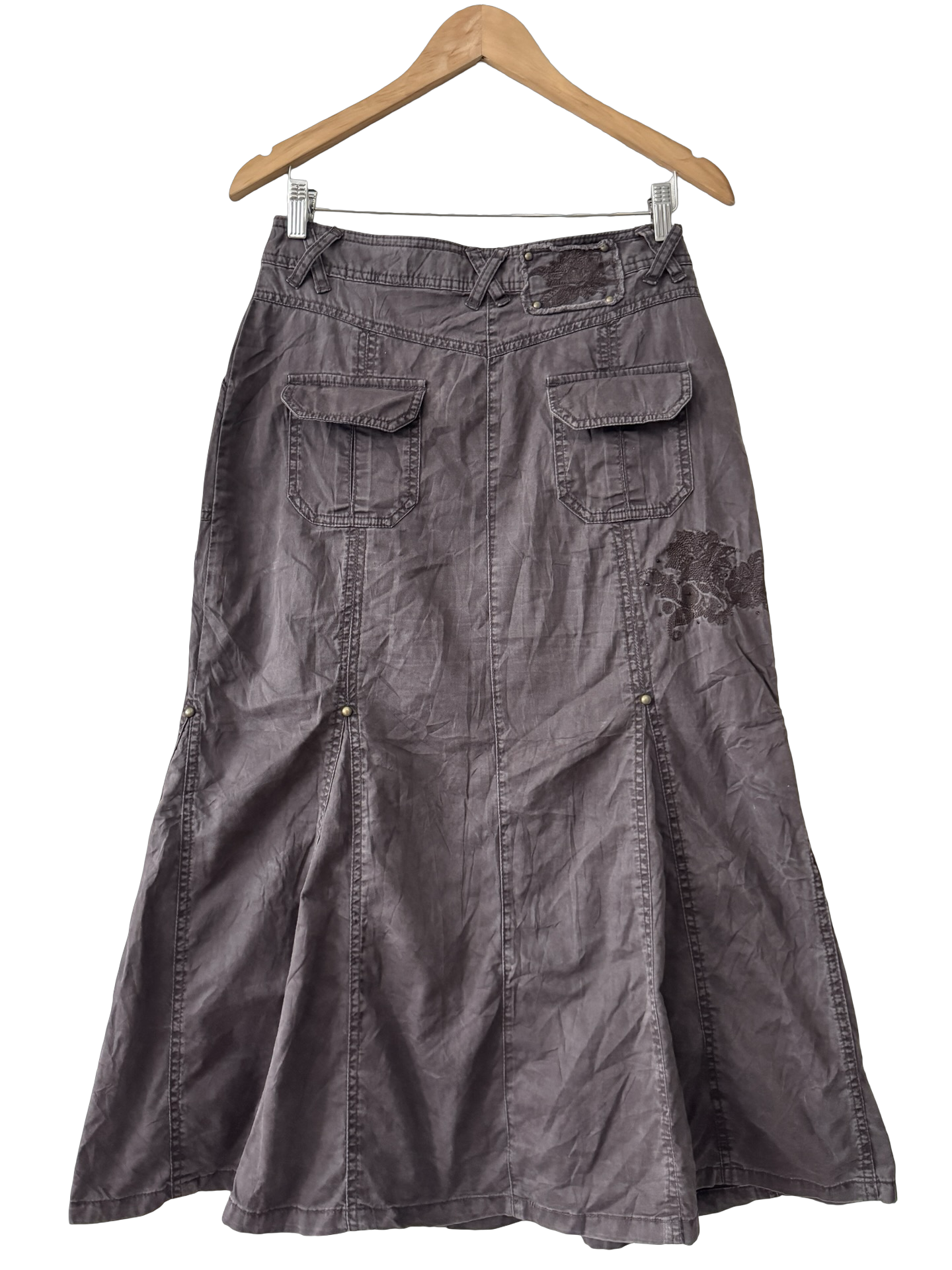 Vintage Y2K Espresso Cargo Maxi (S/M)