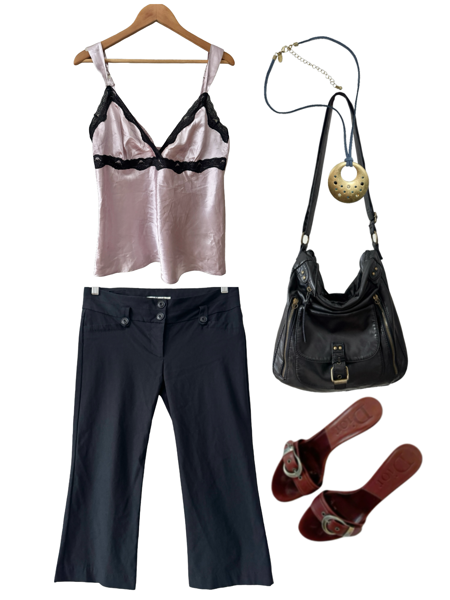 Vintage Y2K Bad Romance Cami (M)