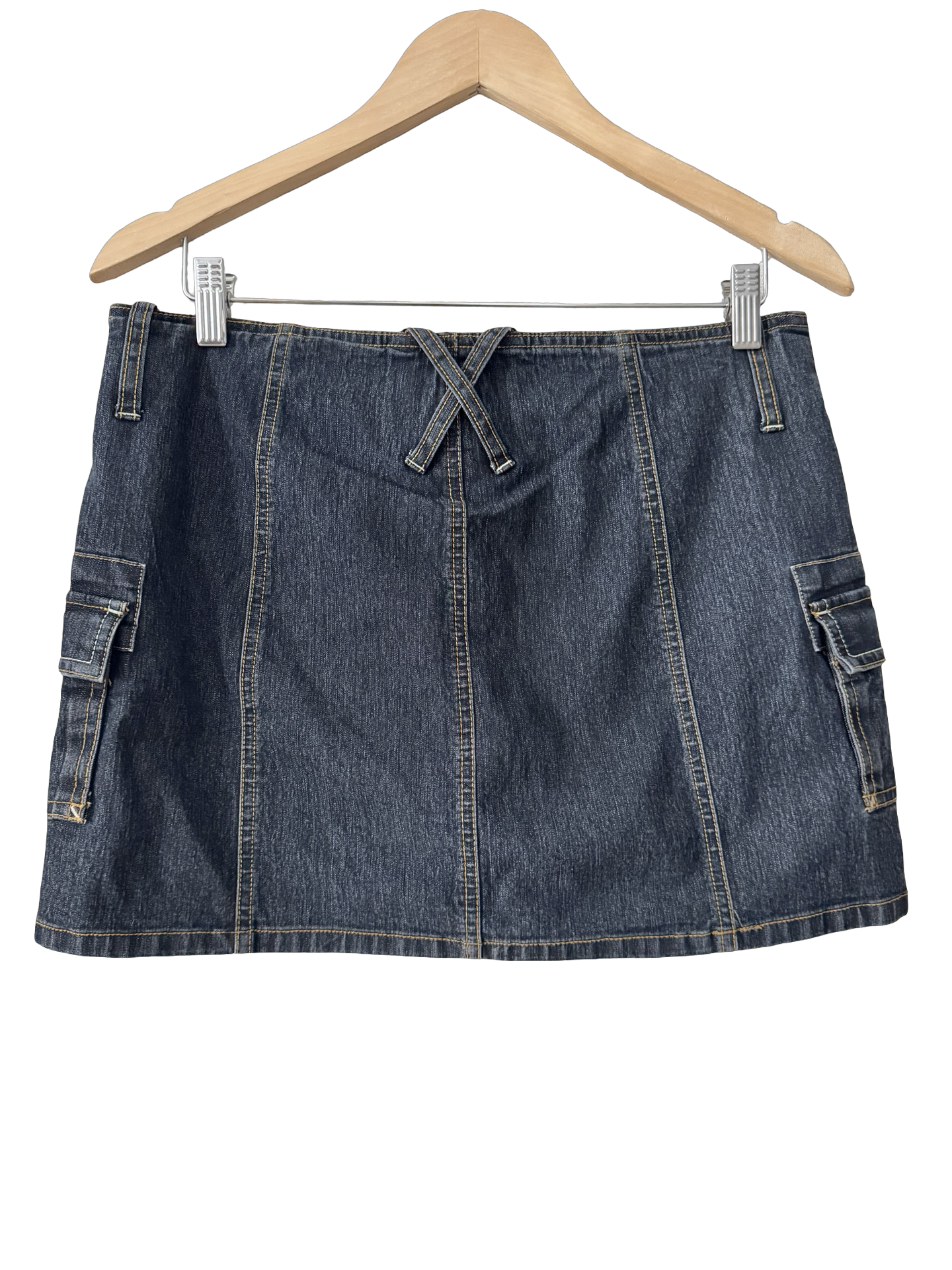Vintage Y2K Bisou Bisou Denim Skort (M)