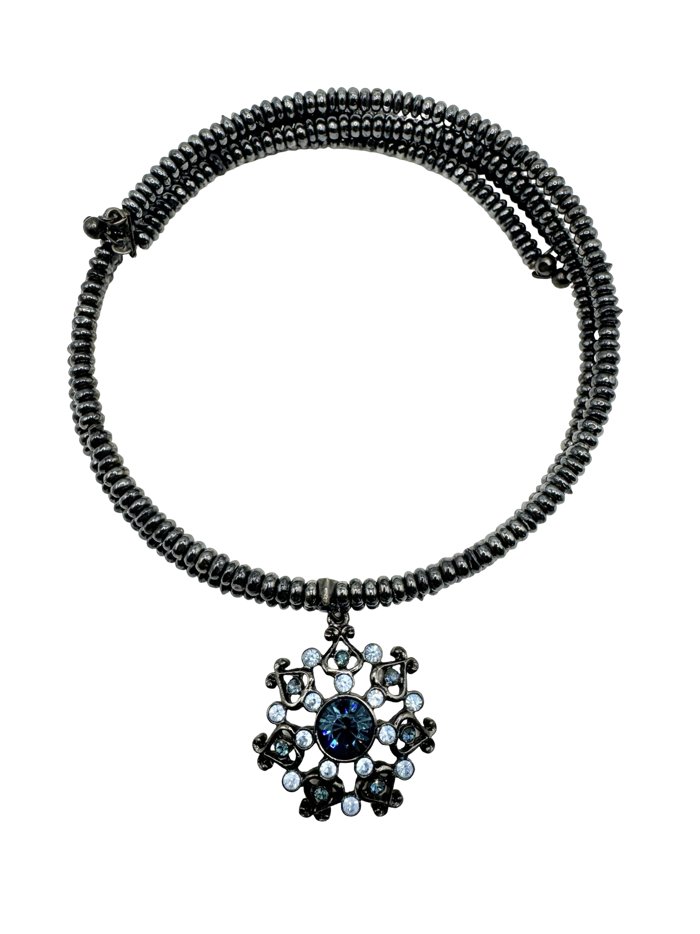 Vintage Y2K Blue Spell Necklace