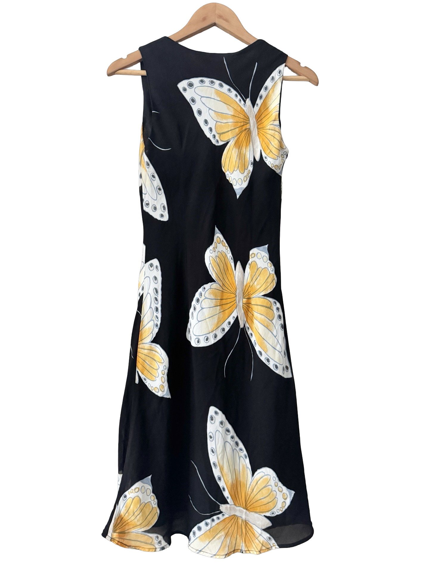 Vintage Y2K Butterfly Lapis Dress (M)