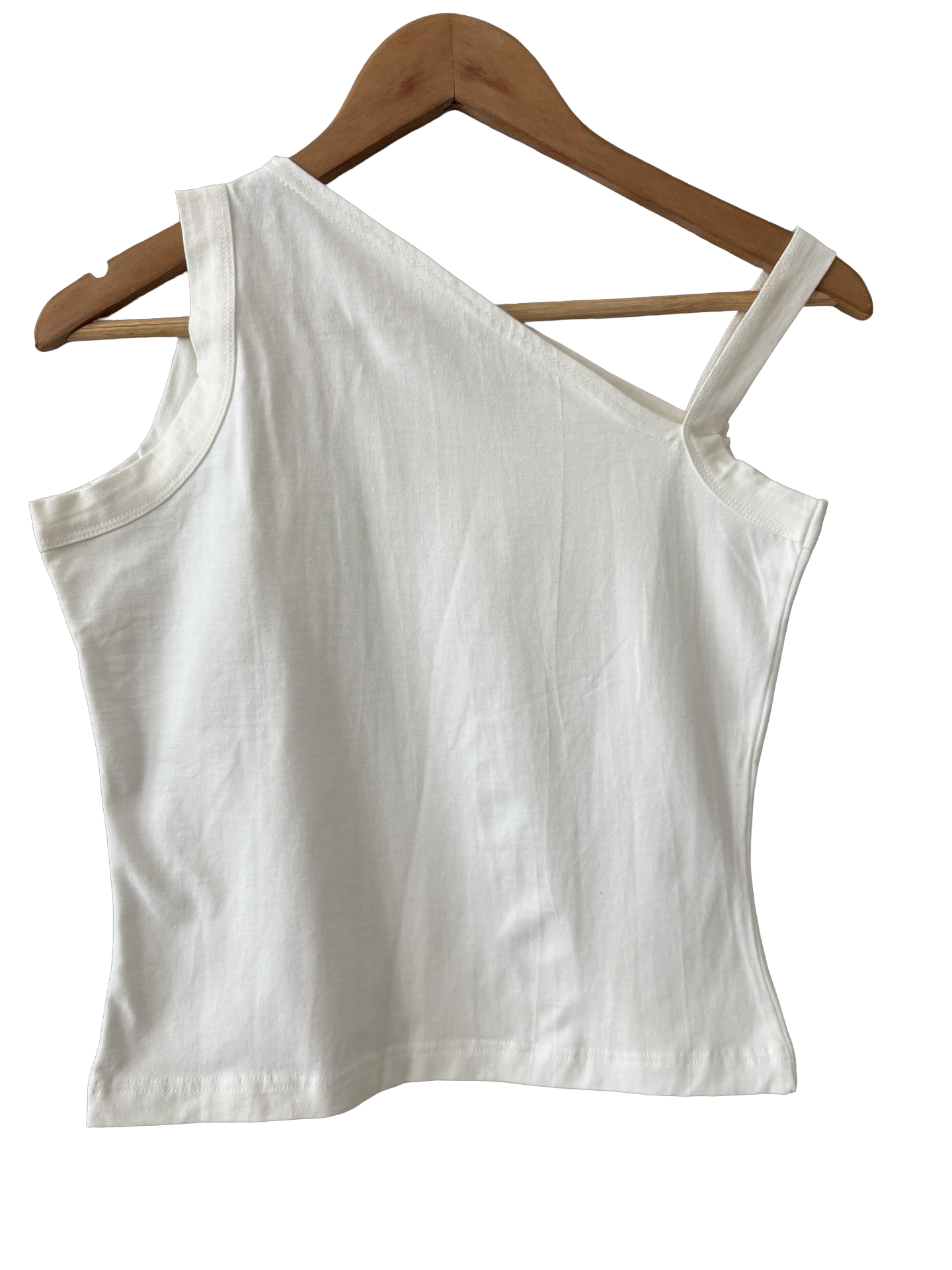 Vintage 90s Newport News One-Shoulder Tank (S)