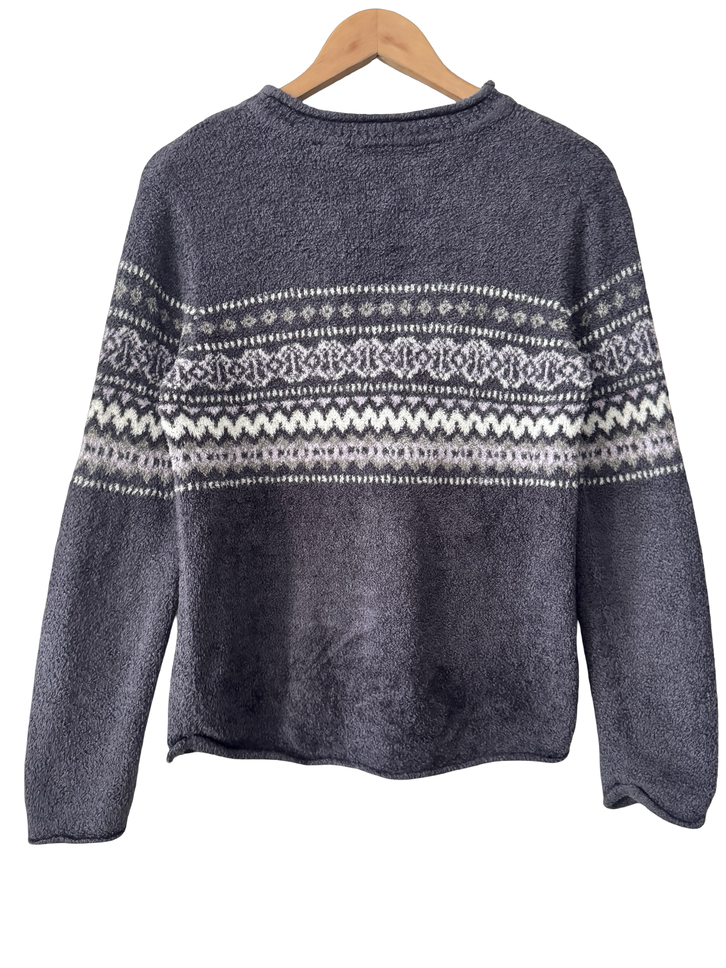 Vintage Y2K Twilight Fair Isle Cozy Sweater (S/M)