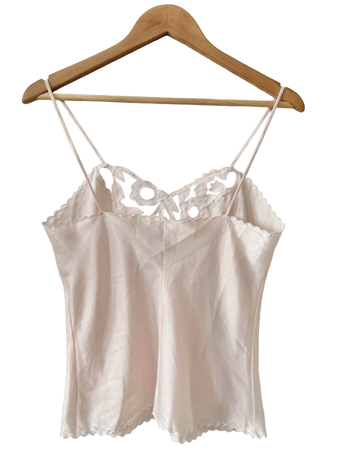 Vintage 60s Champagne Lingerie Cami (M)