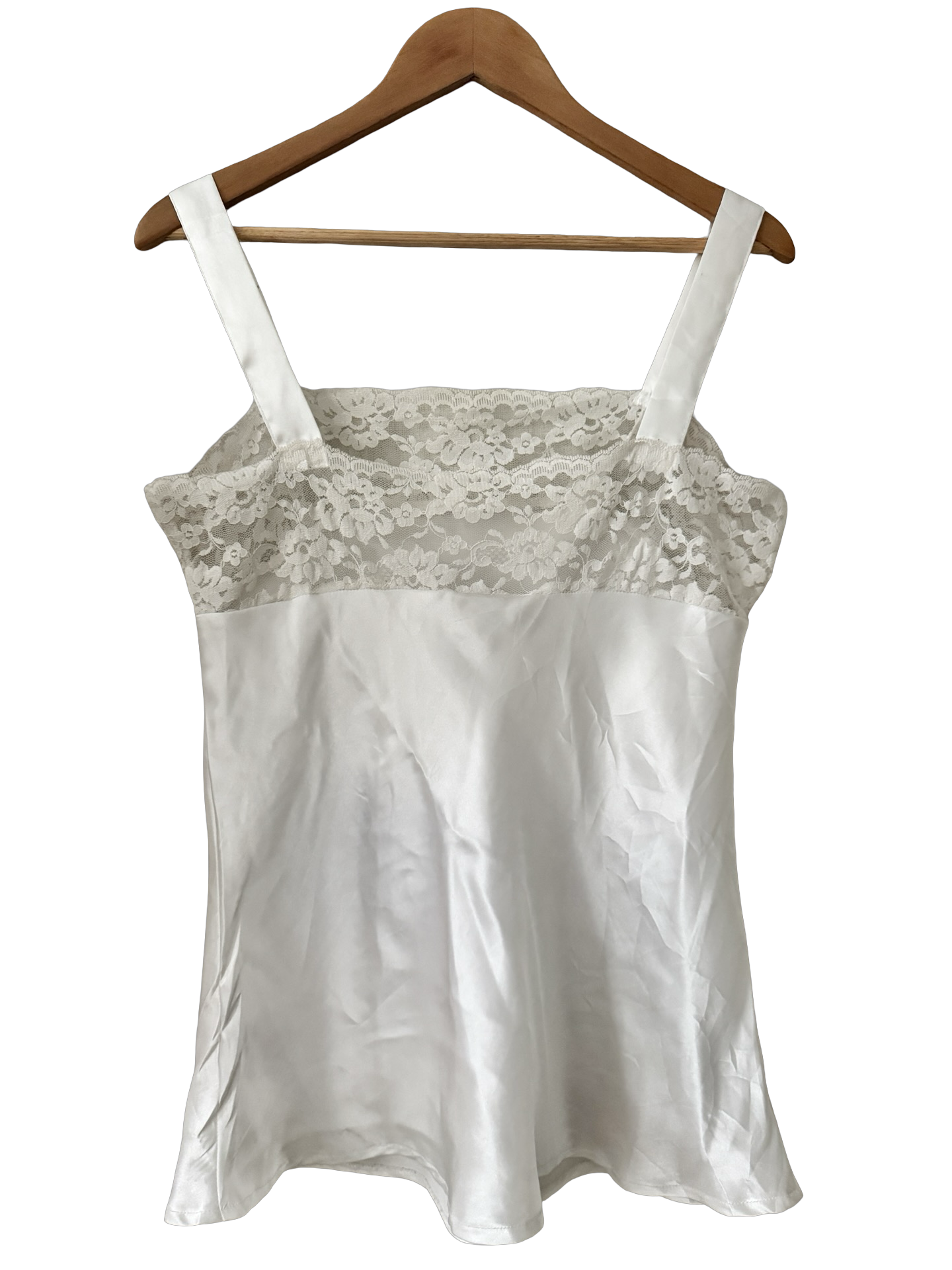Vintage 90s Ivory Lace Cami (M/L)
