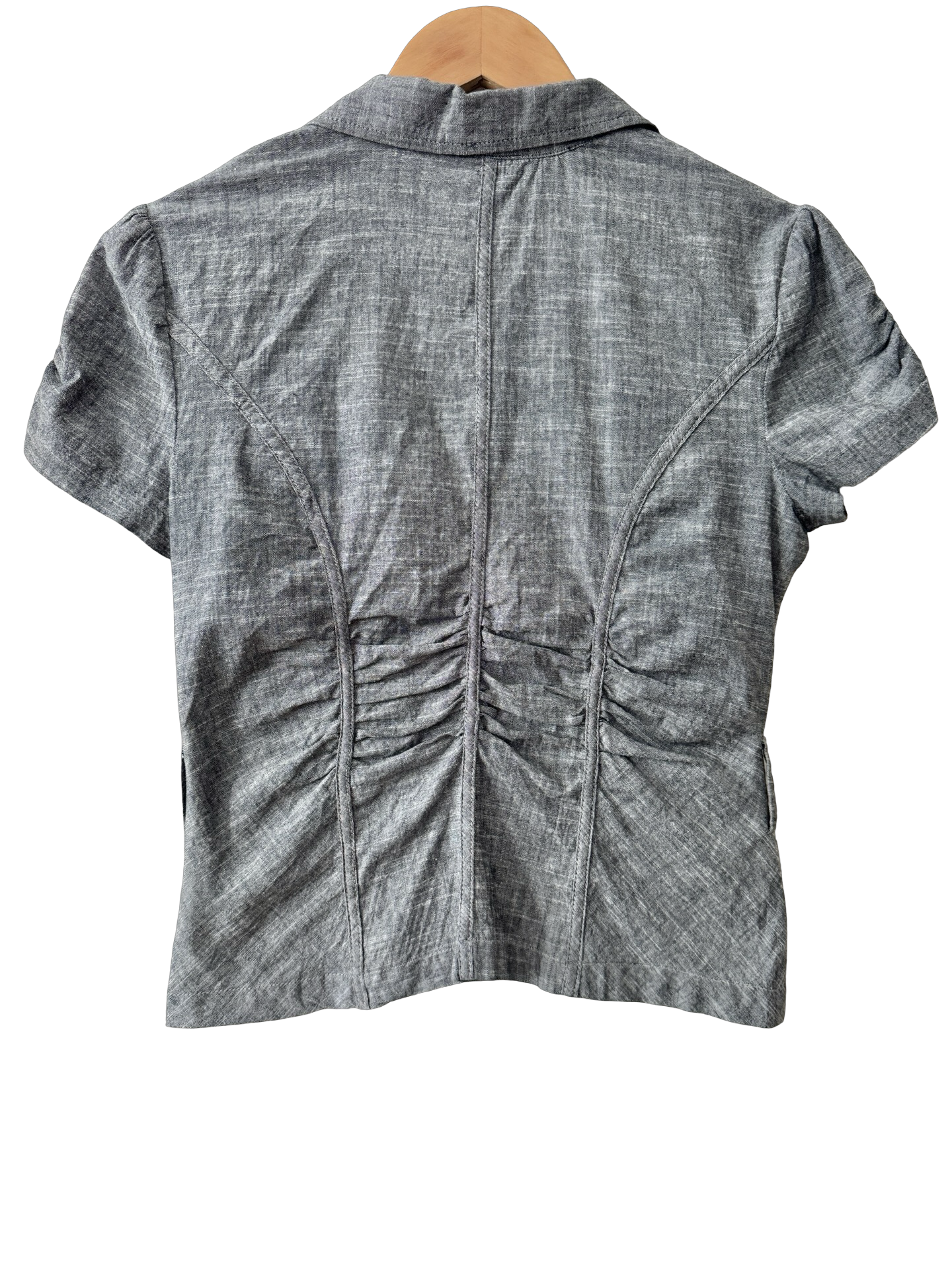 Vintage 90s Byline California Charcoal Suit Top (M)