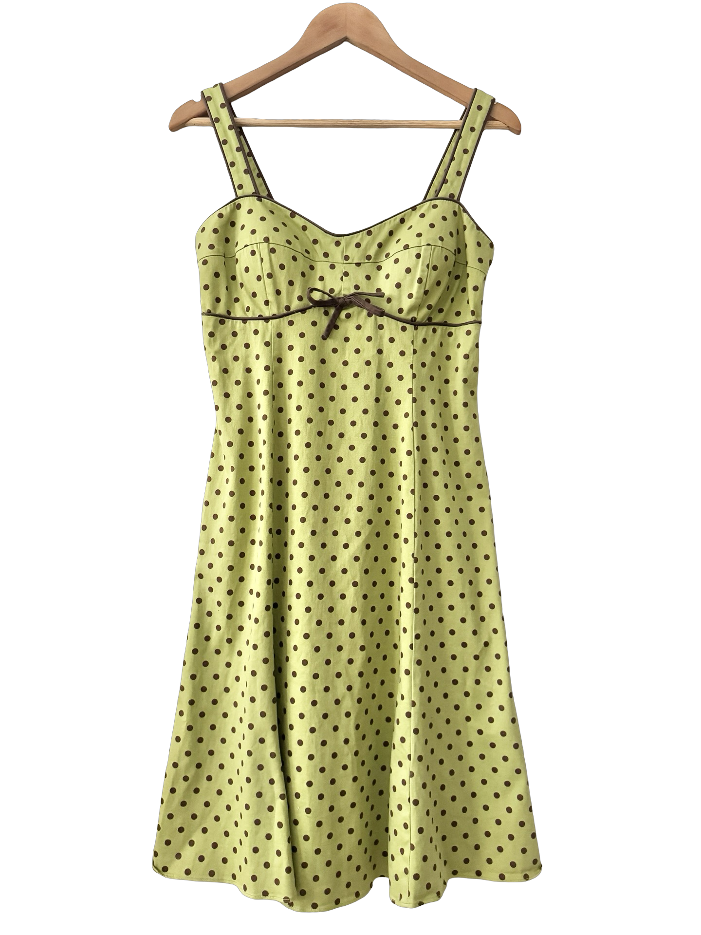 Vintage Y2K Avocado Martini Dress (M)