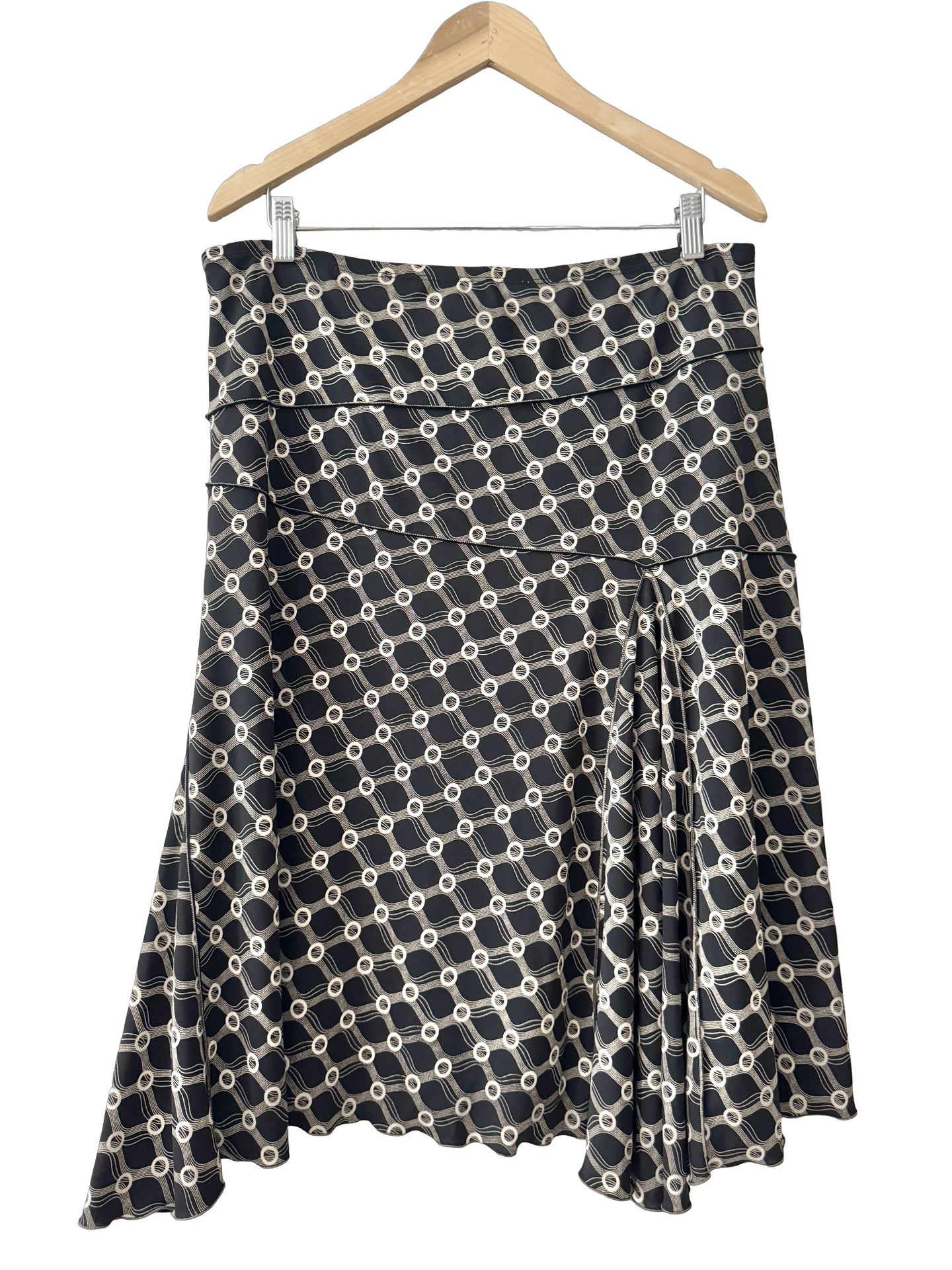 Vintage Y2K Riviera Handkerchief Skirt (L/XL)