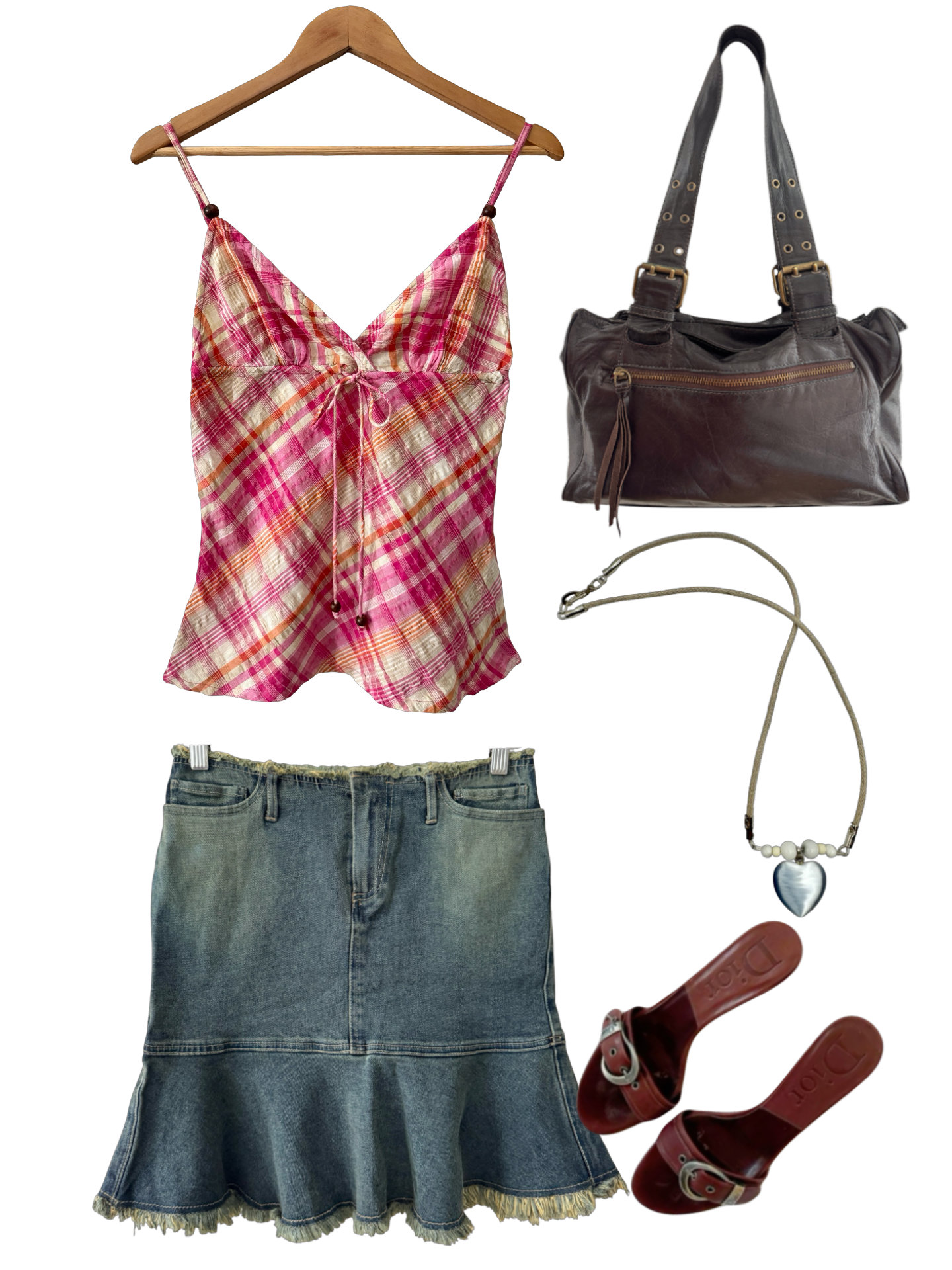 Vintage Y2K Retro Shucker Cami Top (S)