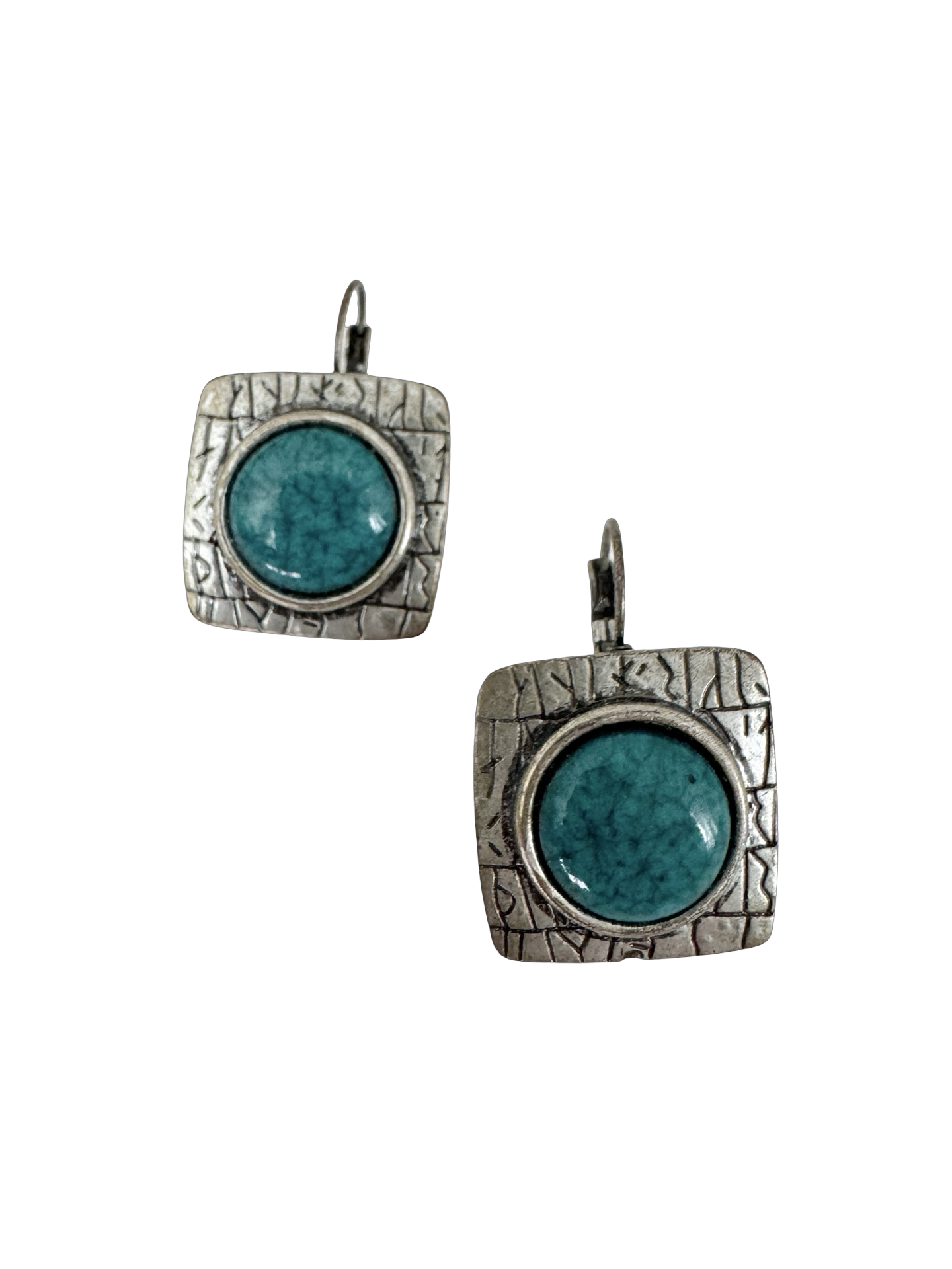 Vintage Turquoise Daydream Mosaic Earrings