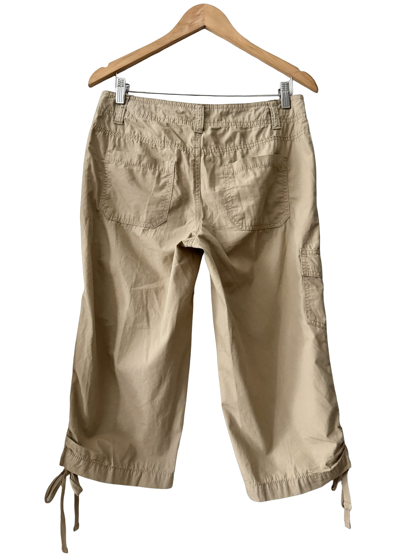 Vintage Y2K Desert Bloom Cargo Capris (M)