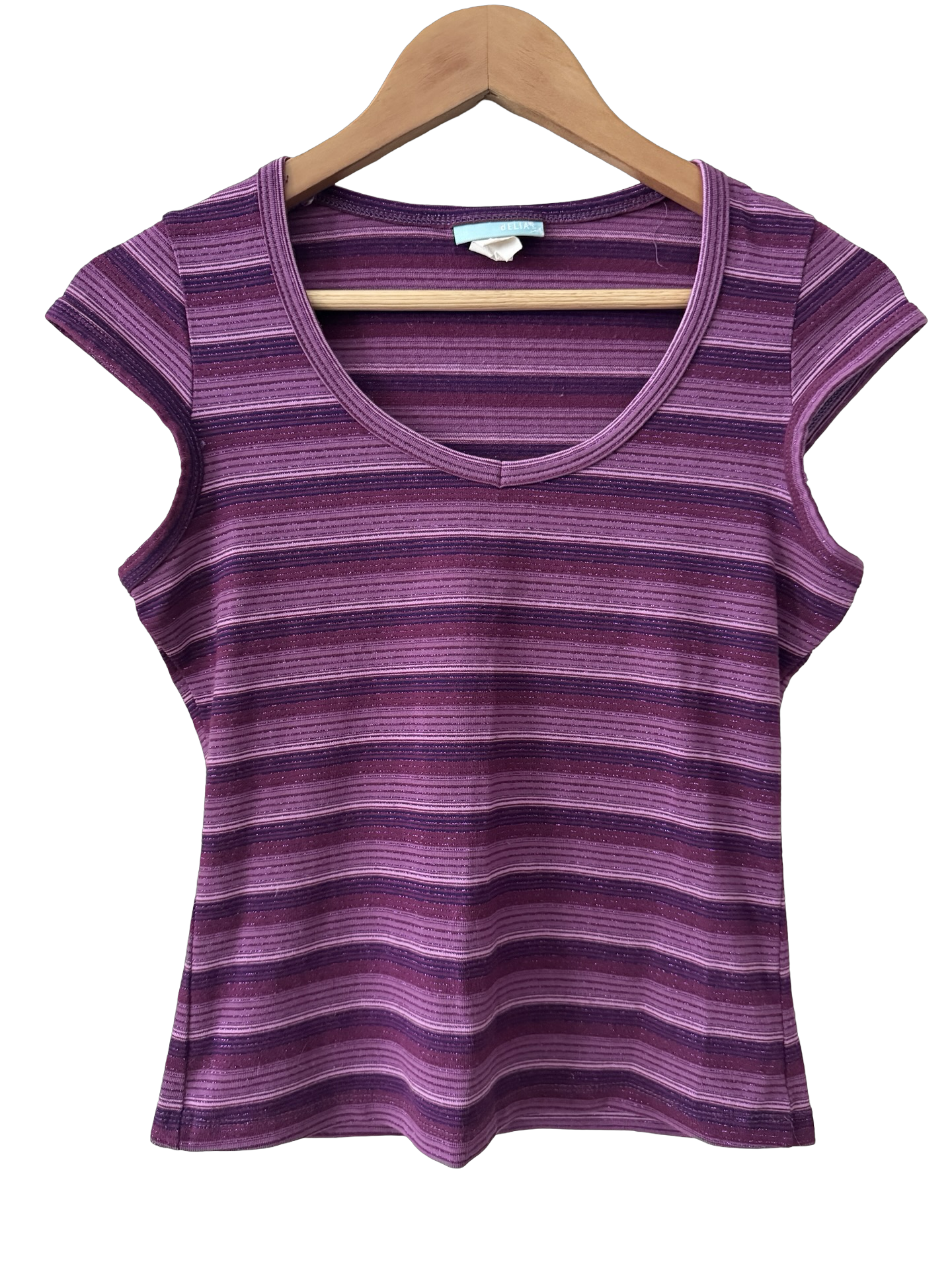 Vintage 90s Sugar Plum Shimmer Baby Tee (M)