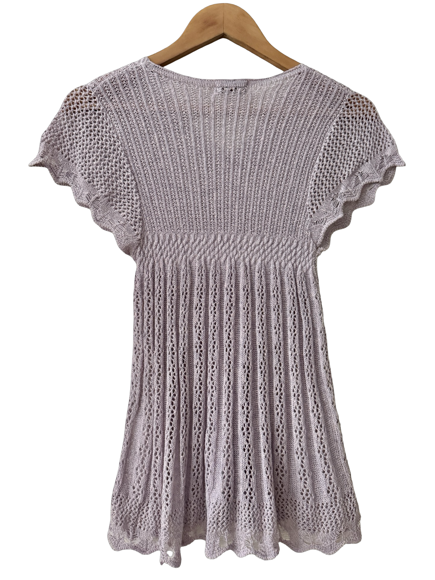 Vintage 90s Knit Babydoll Top (S/M)