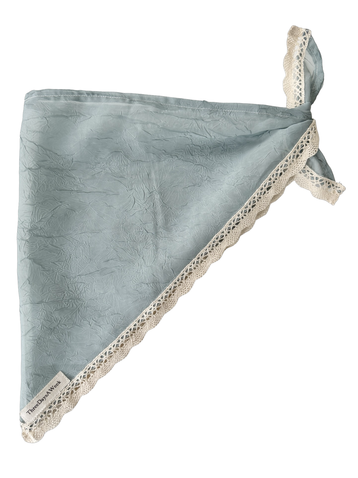 Blue Haze Lace Scarf