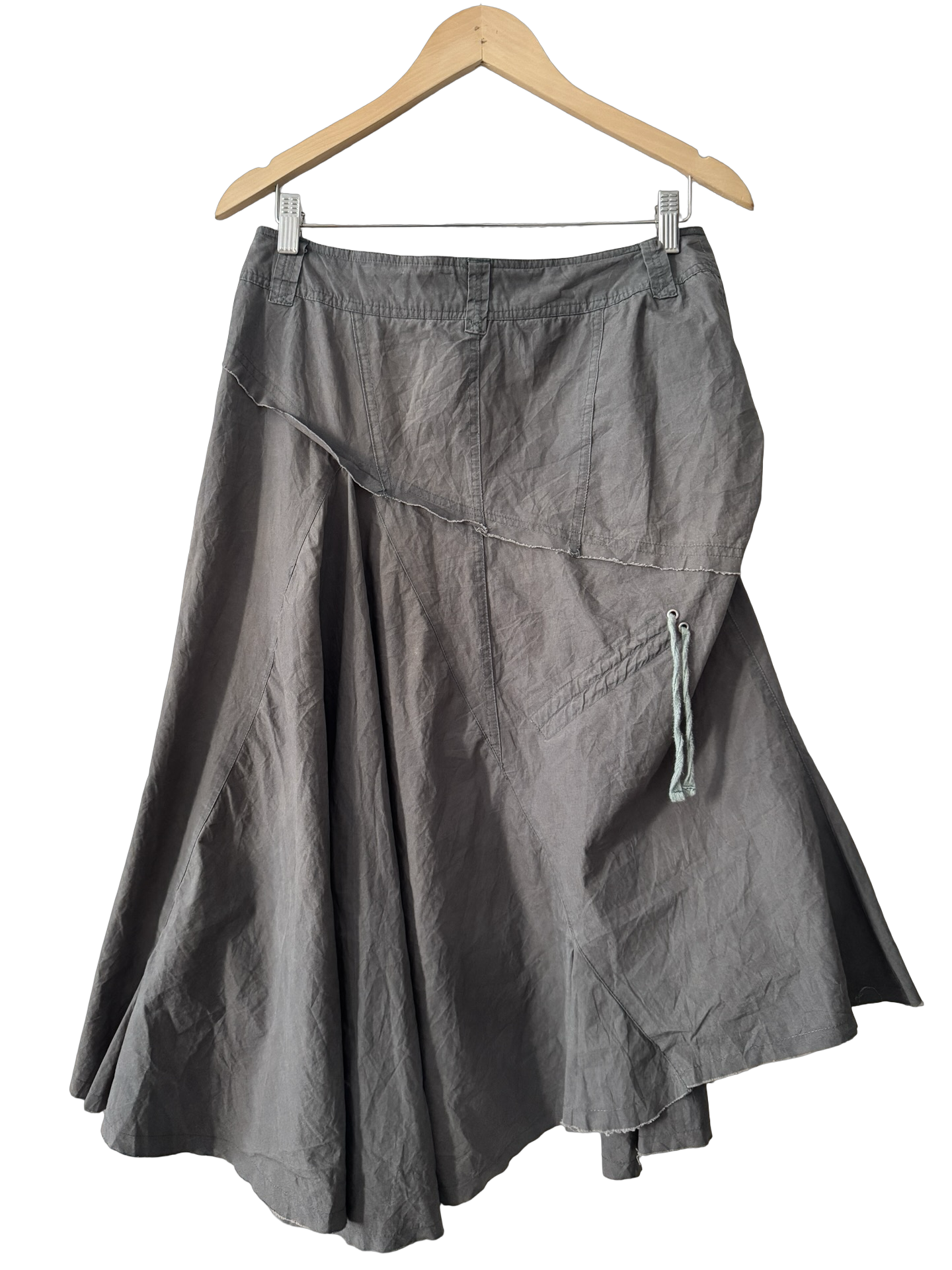 Vintage Y2K Berlin Art School Deconstructed Midi Skirt (S/M)