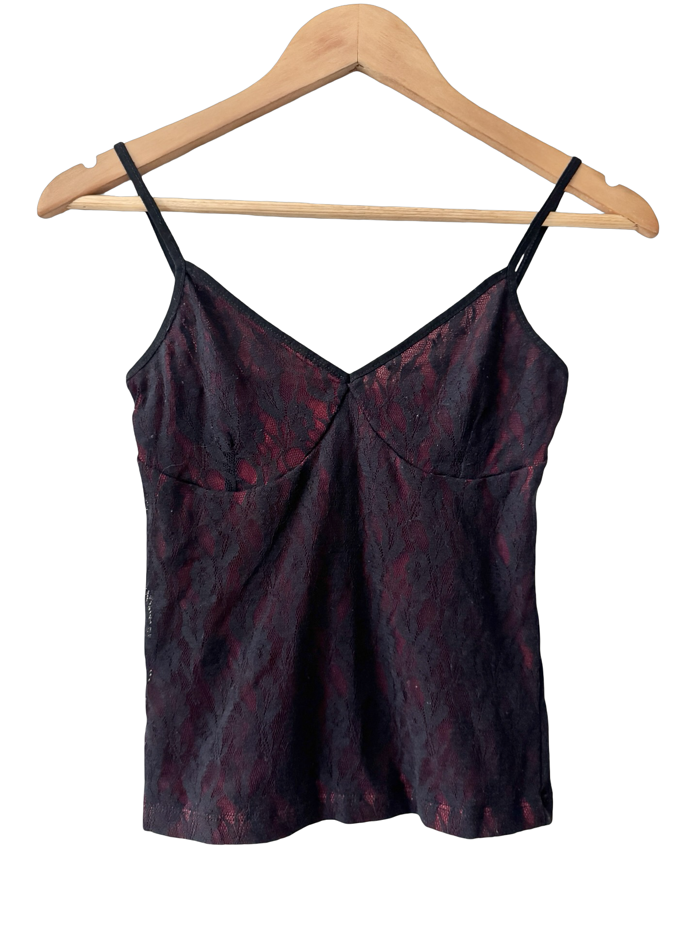 Vintage Y2K Cherry Noir Tank (S)