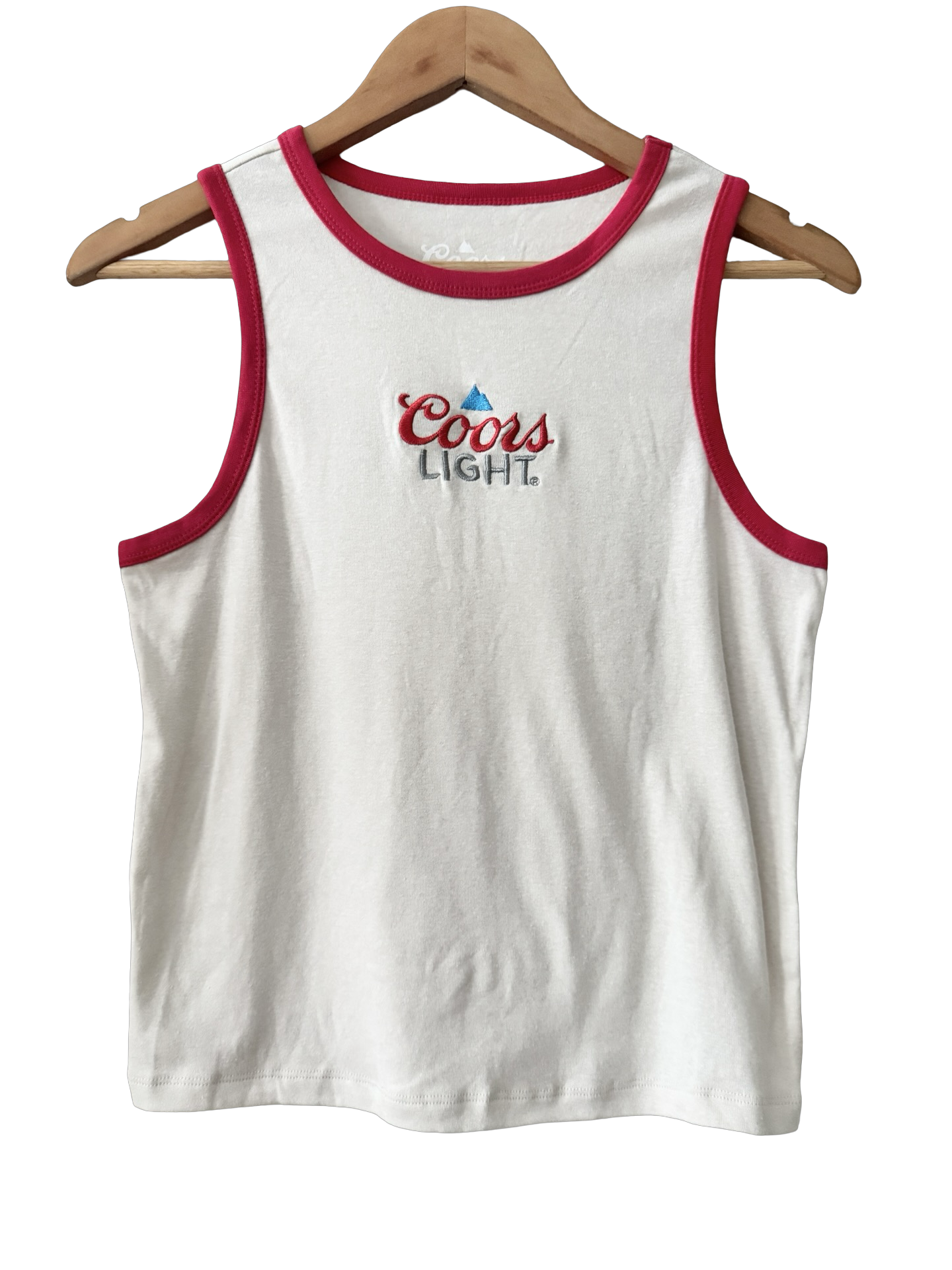 Vintage Y2K Coors Light Ringer Tank (M)