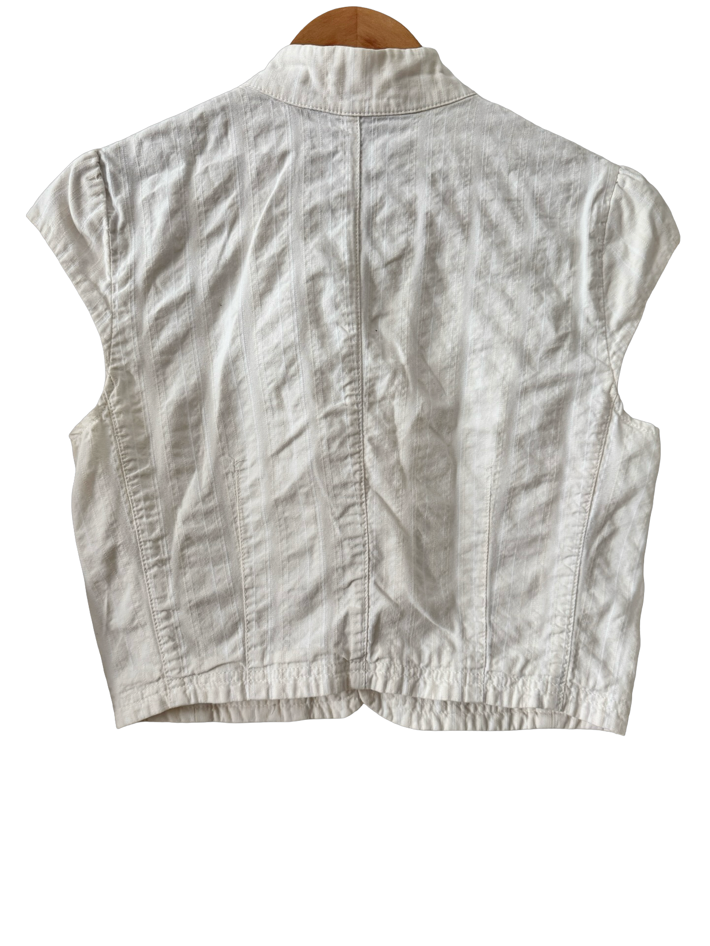 Vintage Y2K Cropped Suit Top (S/M)