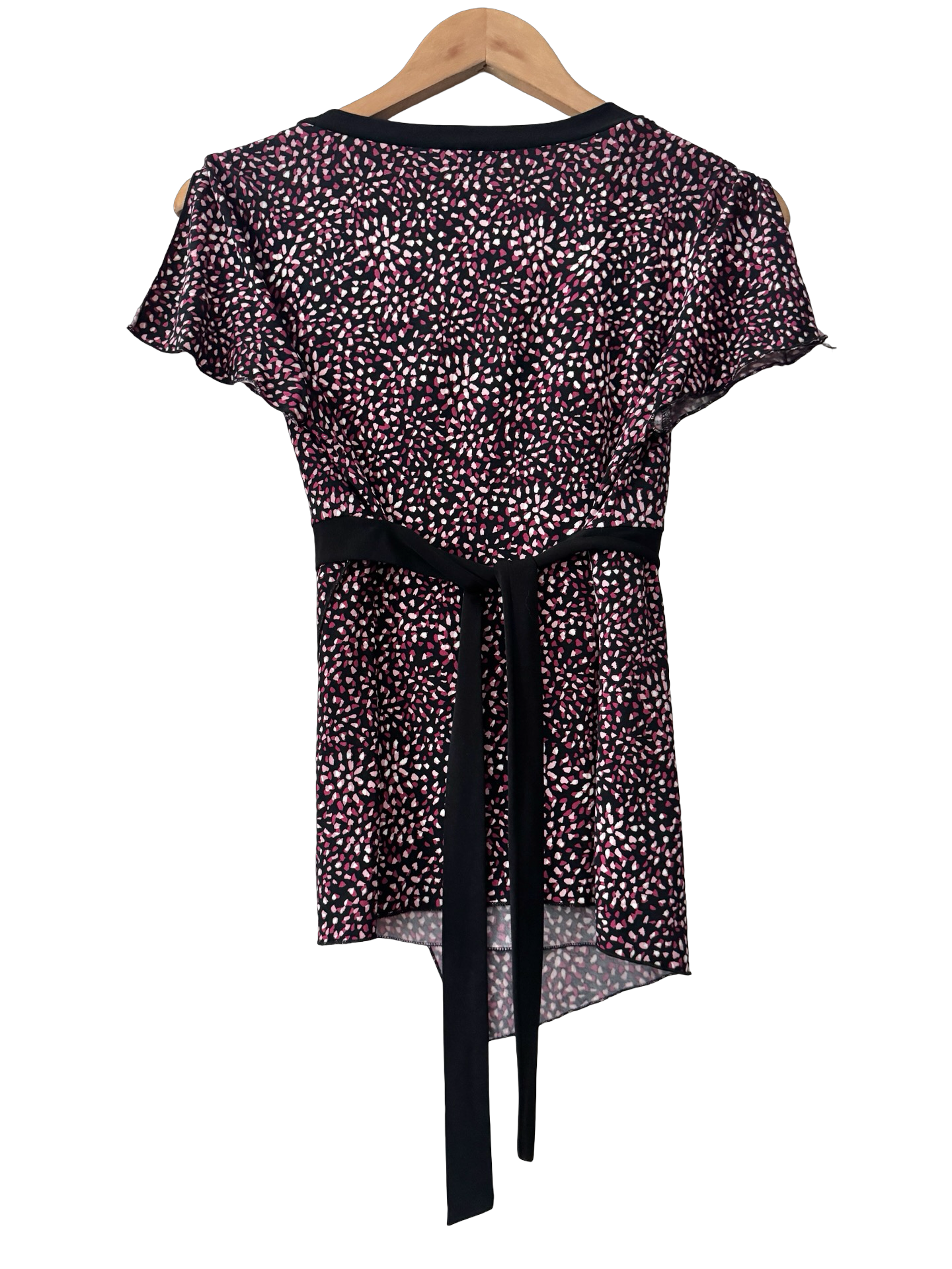 Vintage 90s Wrong Way Wrap Top (M)