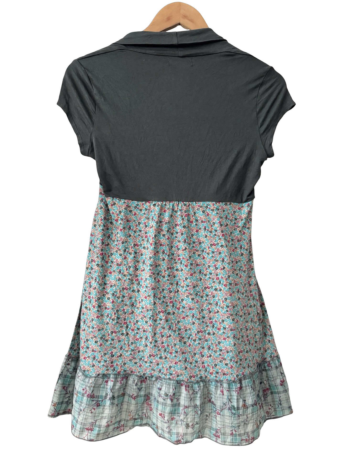 Vintage Y2K Secret Garden Longline Top (Medium/Large)