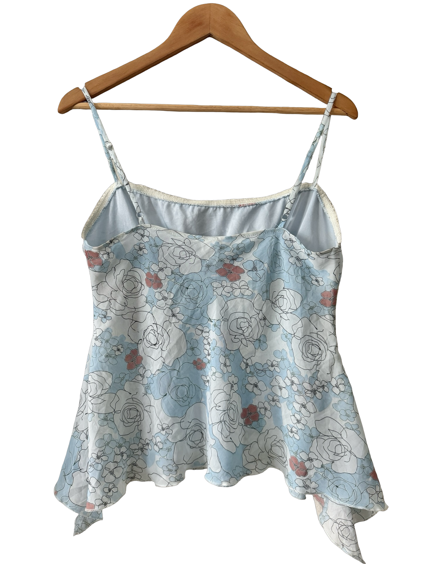 Vintage Y2K Bluebell Tie Cami (M/L)