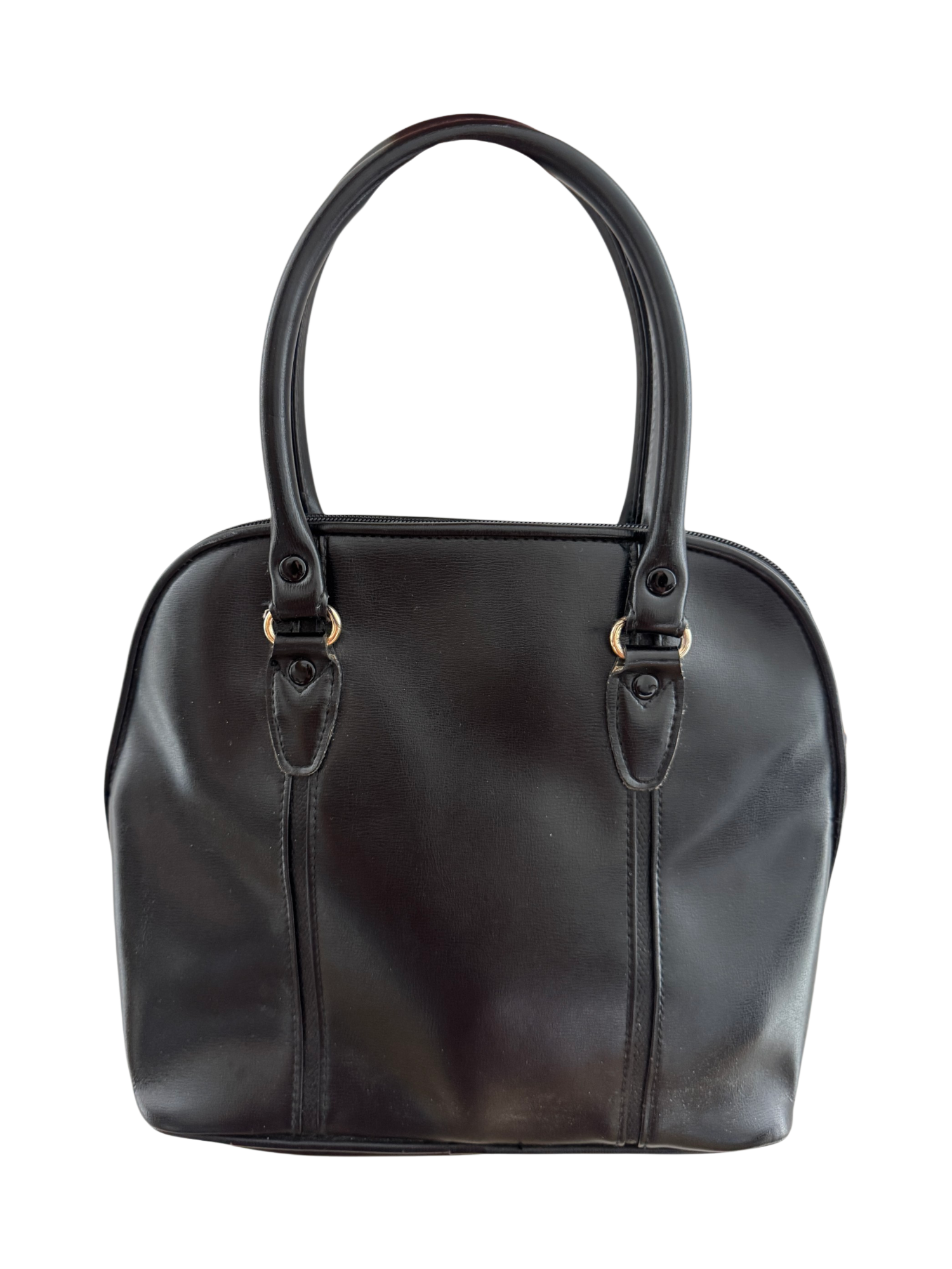 Vintage 90s Liz Claiborne Minimal Black Shoulder Bag