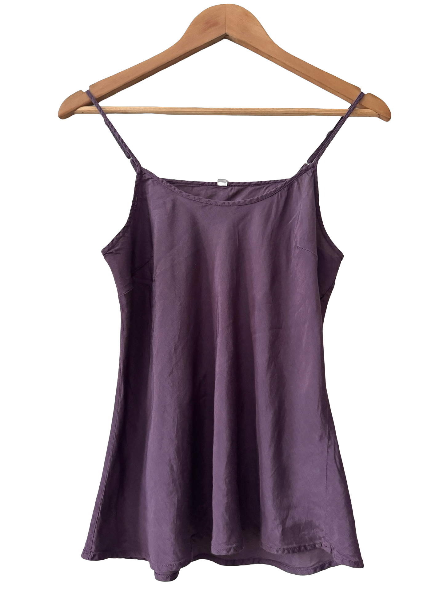 Vintage Y2K Aubergine Second Skin Cami (Medium)