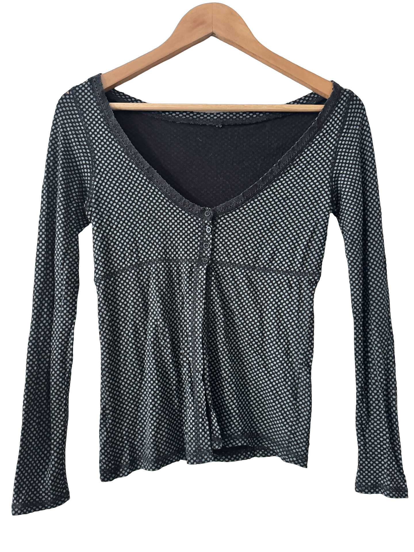 Vintage Y2K Polka Dot Darling top (S/M)