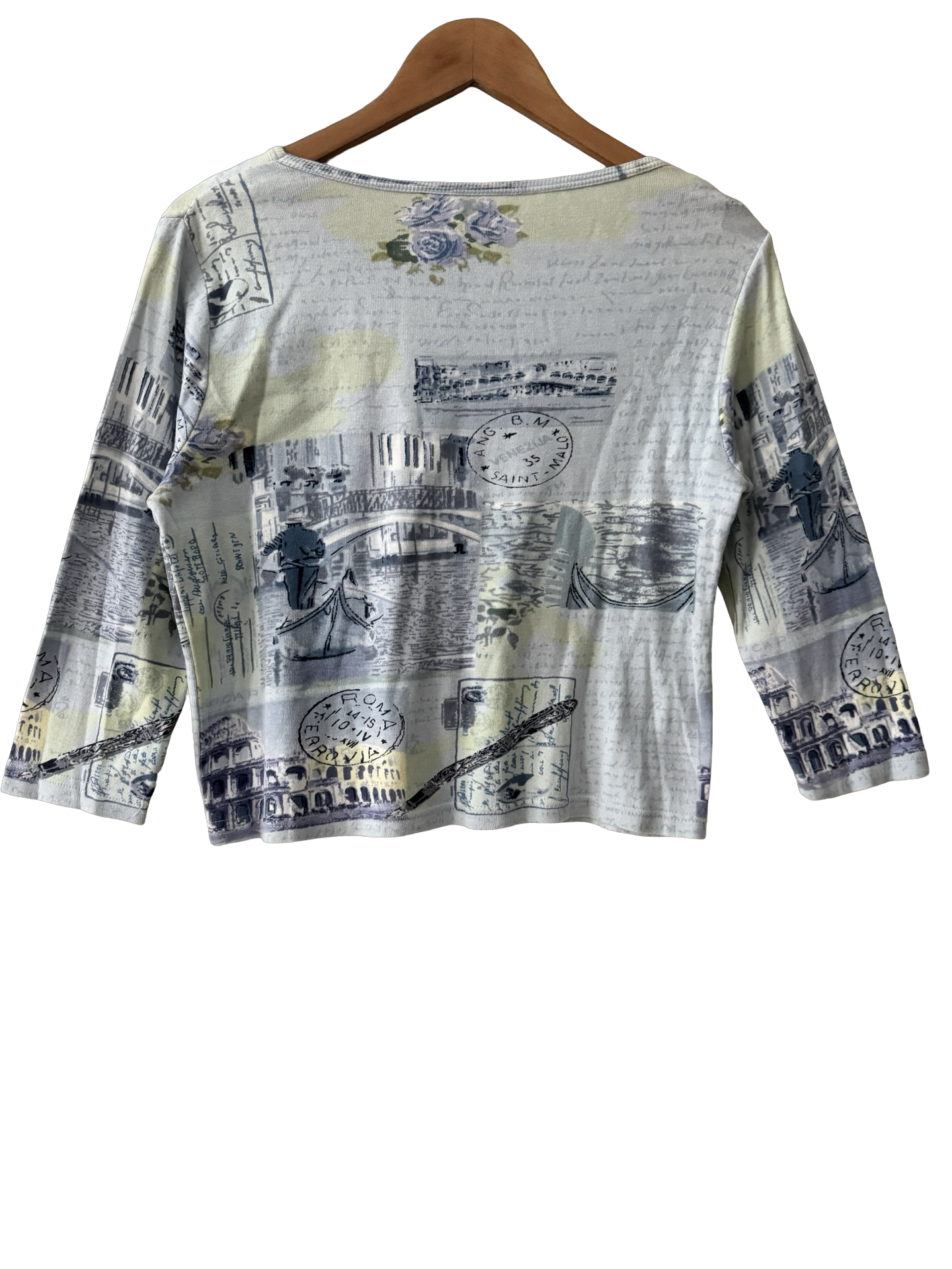Vintage 90s Off Duty Graphic Cotton Tee (L)
