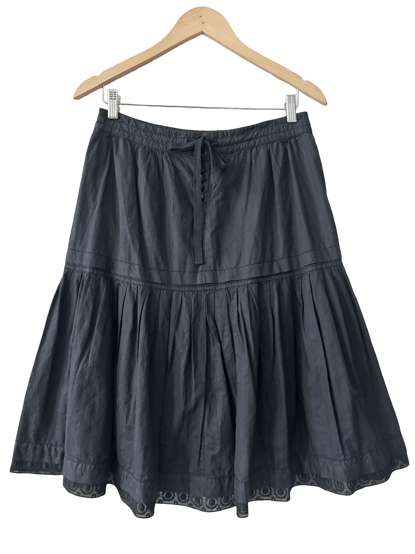 Vintage Y2K Poet In The Park Tiered Cotton Skirt (S)