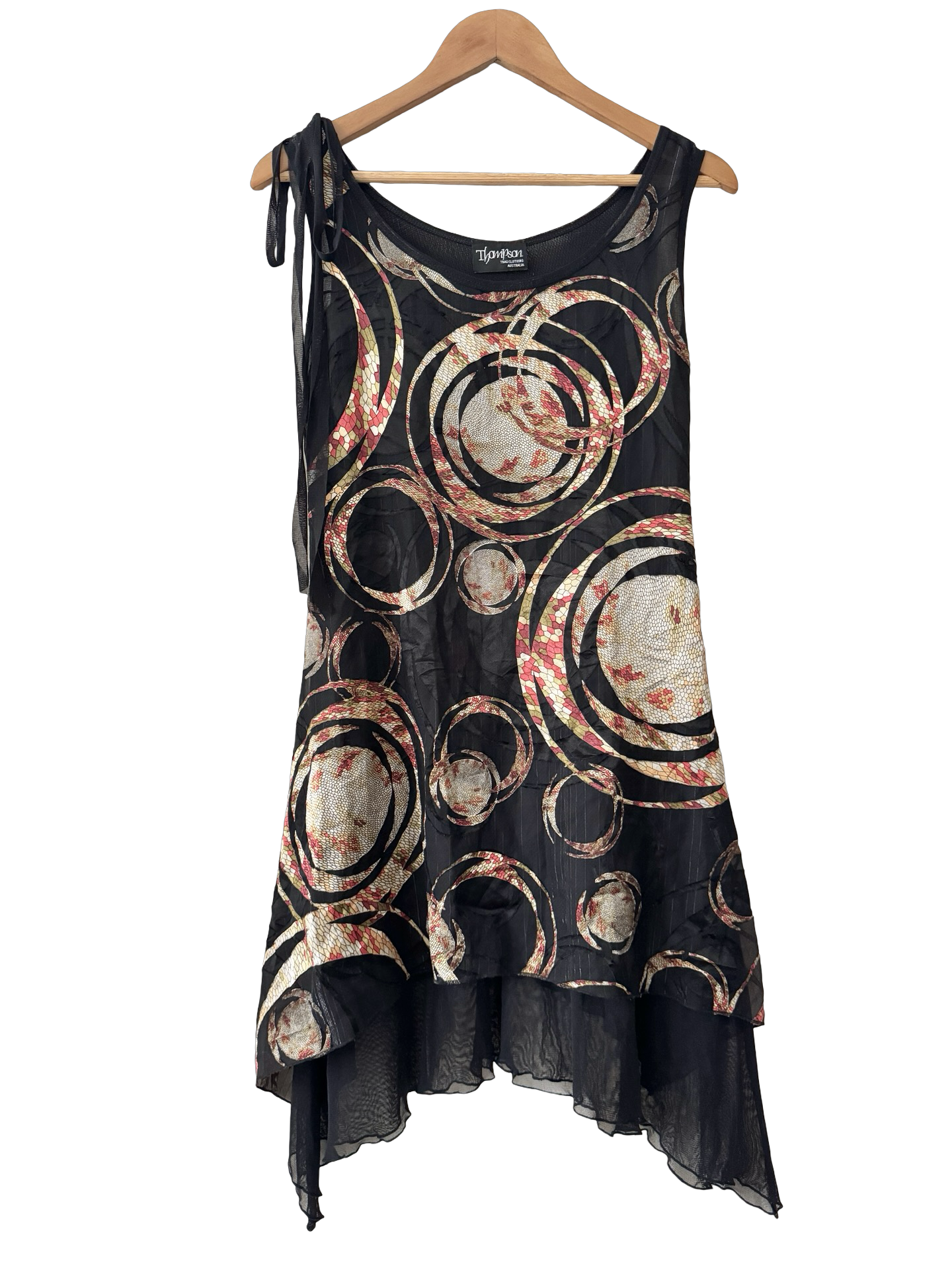 Vintage Y2K Australian Orbit Mesh Dress (M)