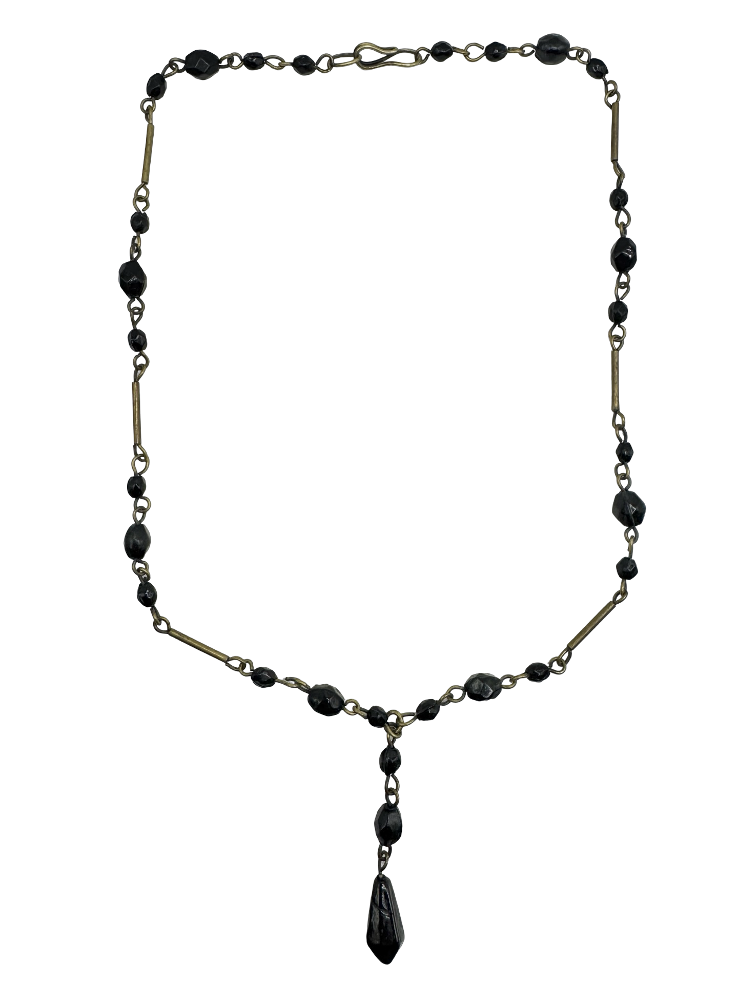 Vintage 90s Midnight Drop Necklace