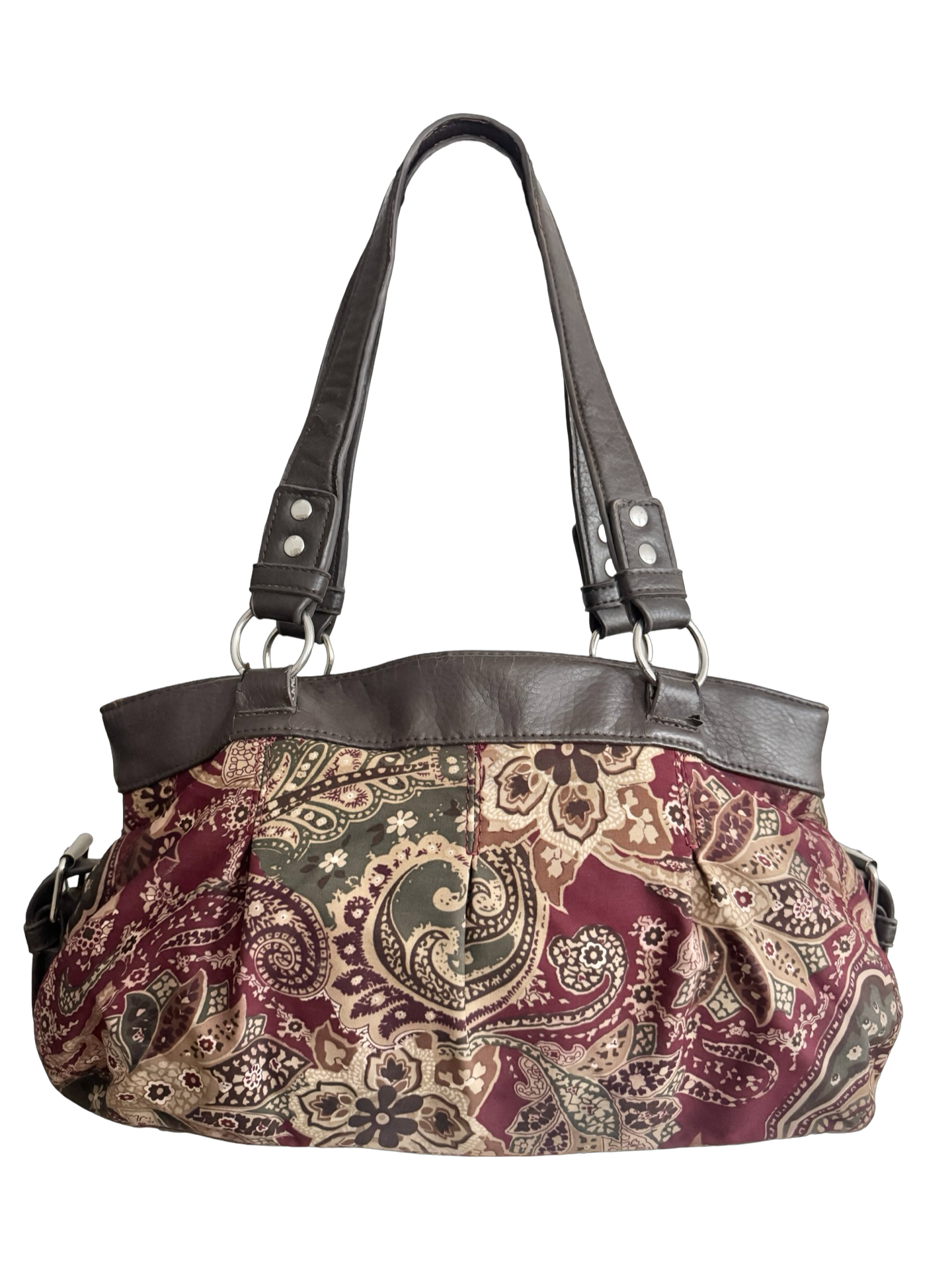 Vintage Y2K Chaps Paisley Carryall